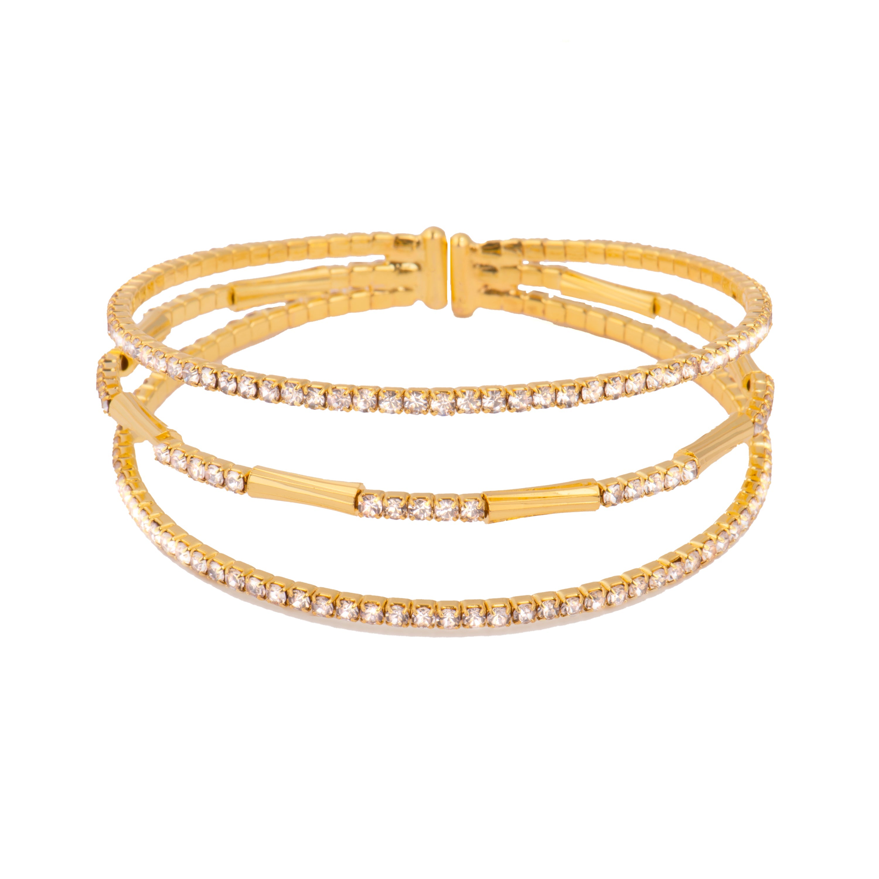 18k Yellow Gold plated bracelet - Amlok