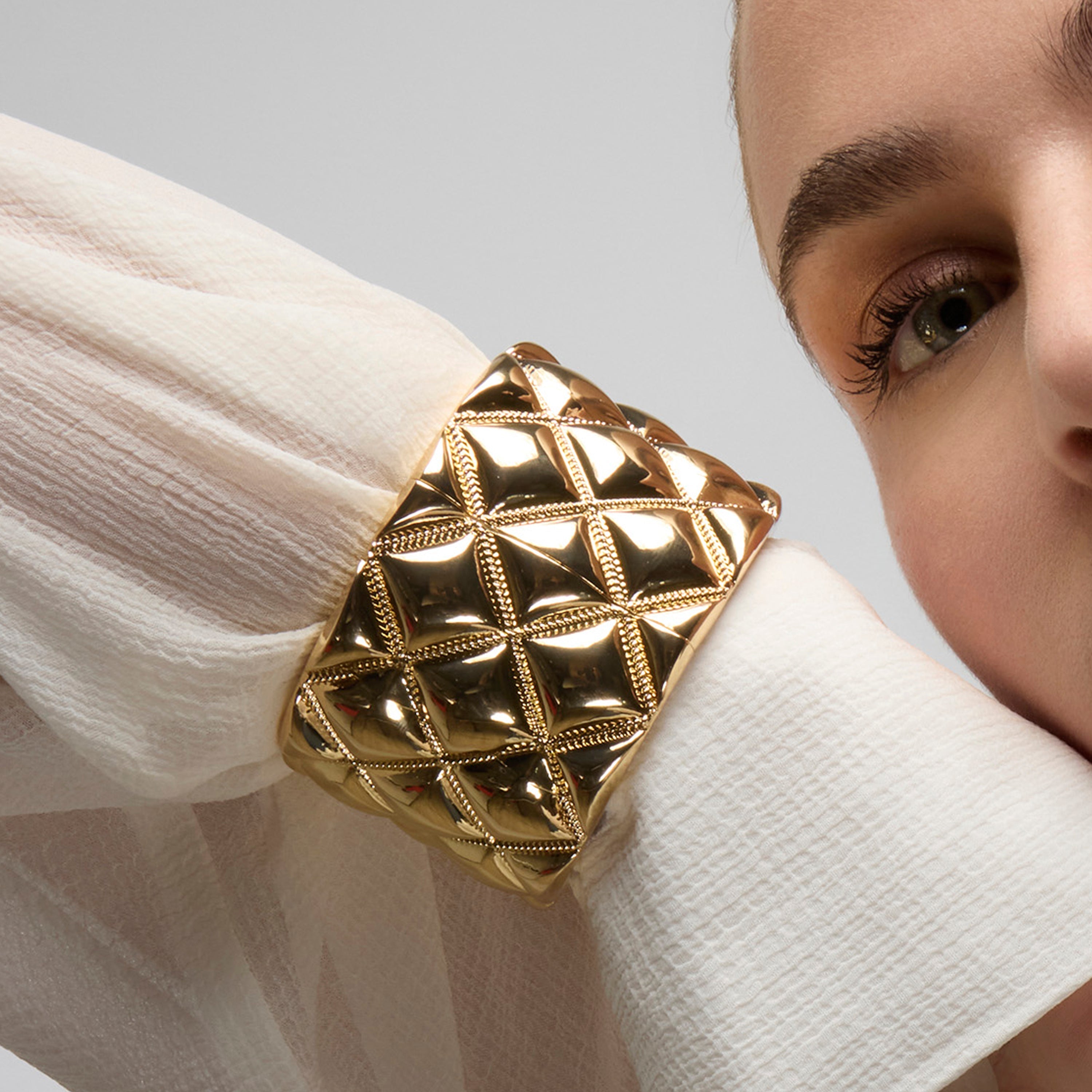 18k yellow gold finish bracelet - Taidus