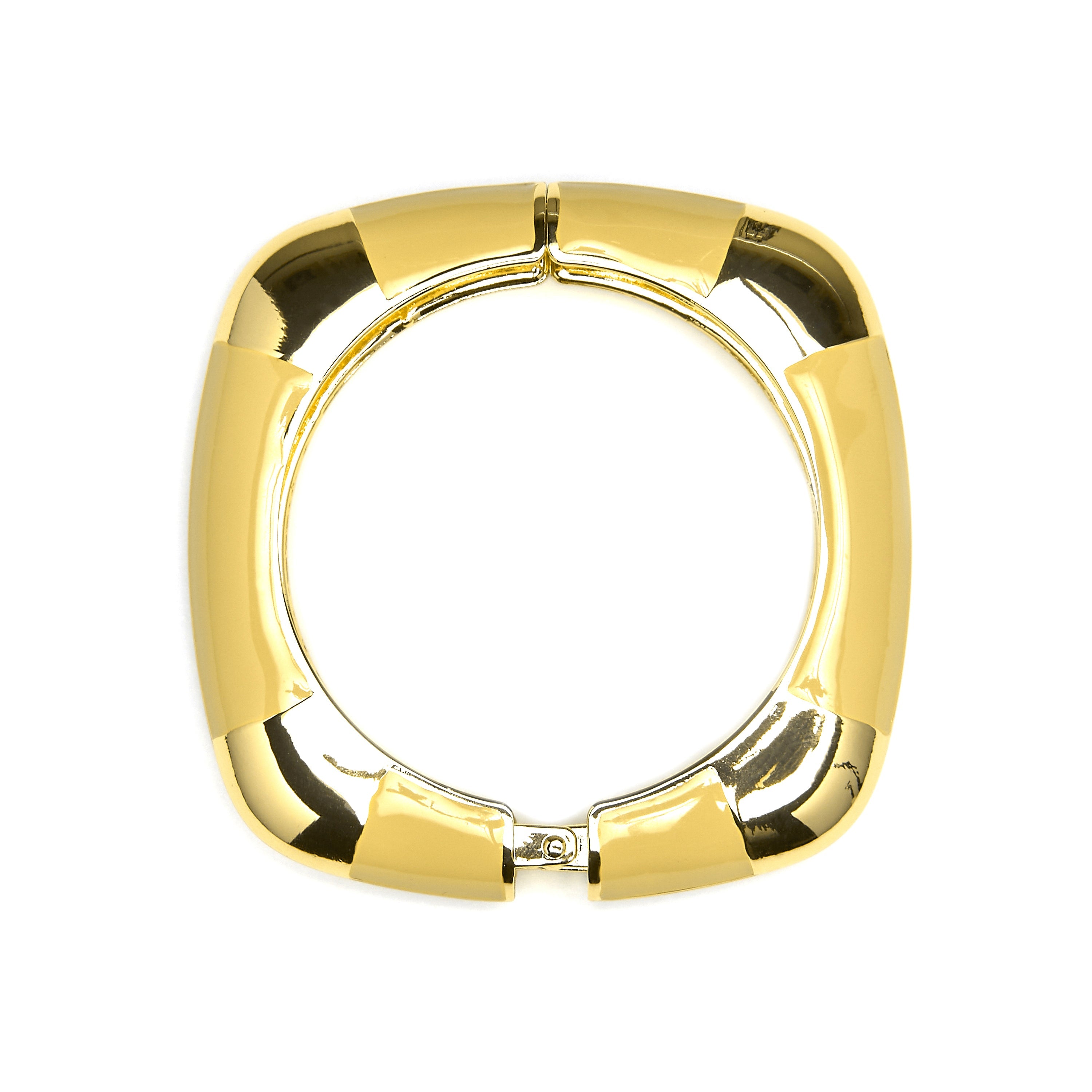 Pulsera acabado oro amarillo de 18k y Lacado Marron - Souda