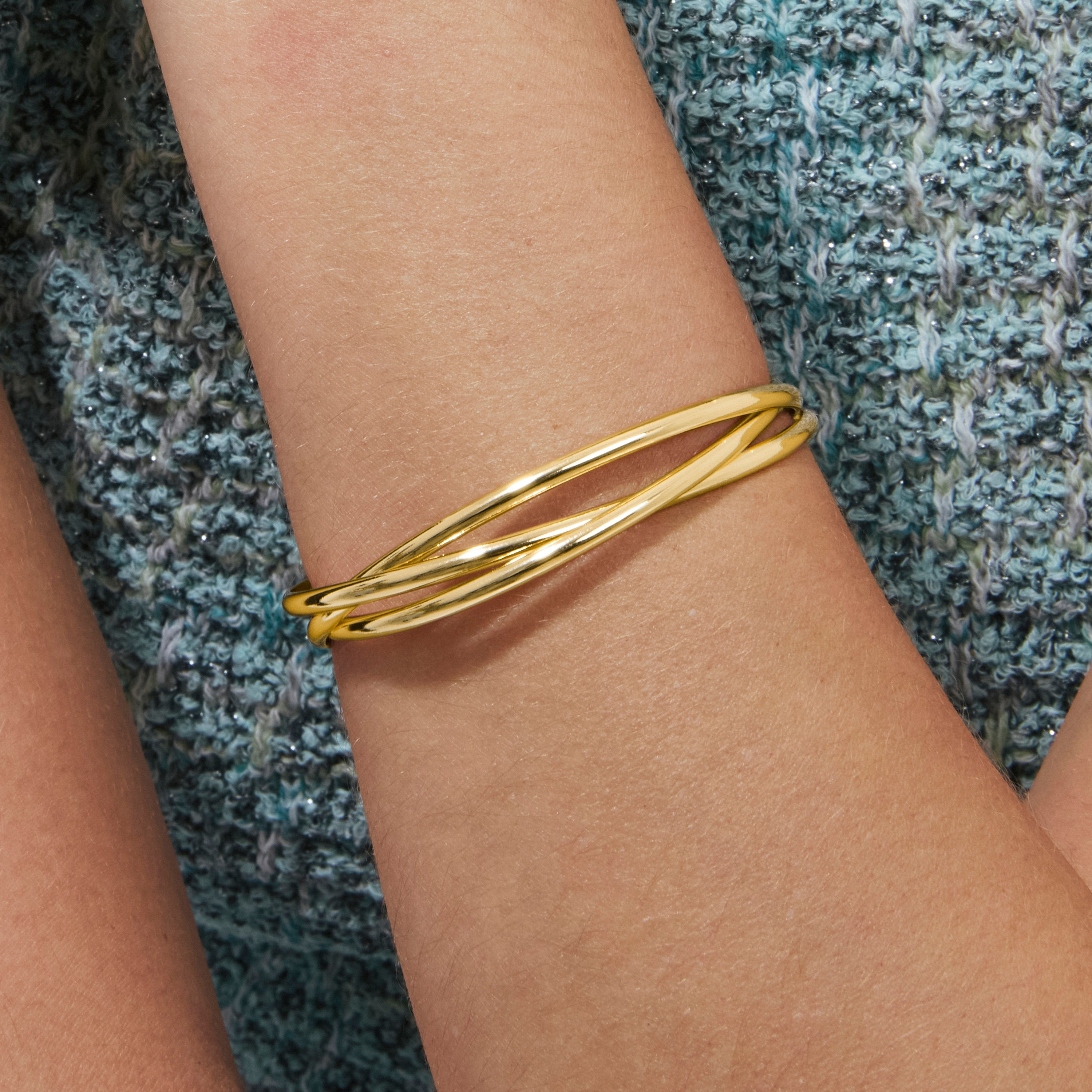 18k yellow gold plated bracelet - Dini