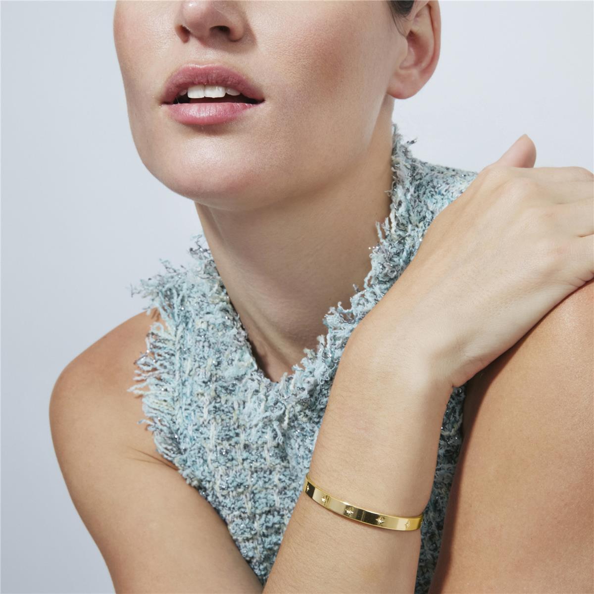 18k yellow gold-plated bracelet - Orane