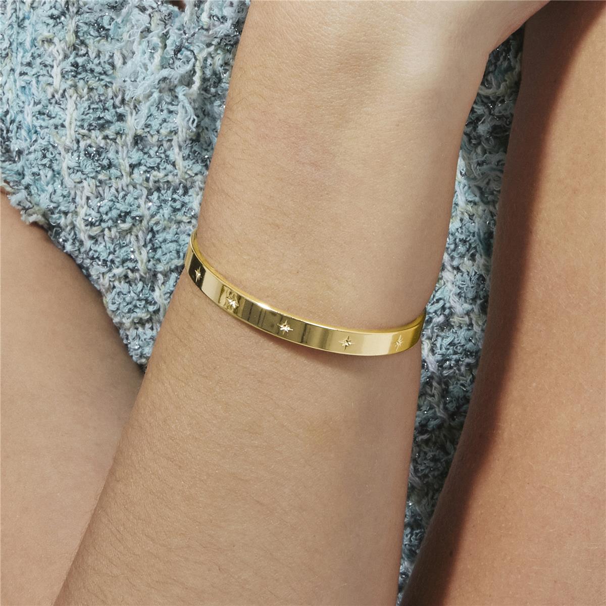 18k yellow gold-plated bracelet - Orane