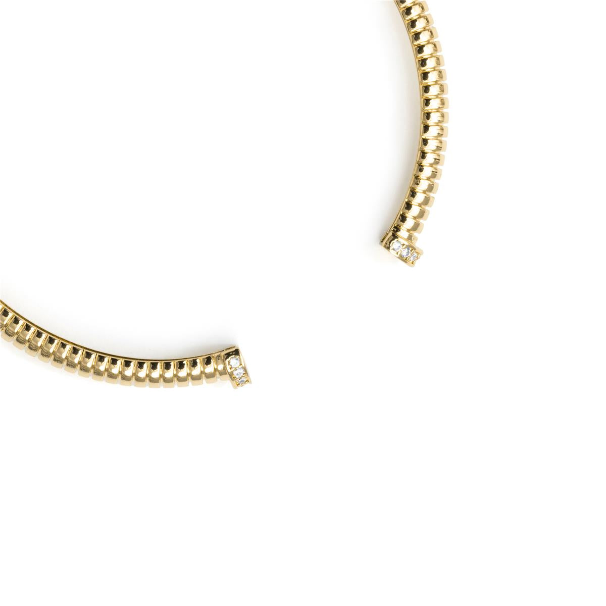 Dazzling Zirconia Bracelet in 18k Yellow Gold Finish - Aih