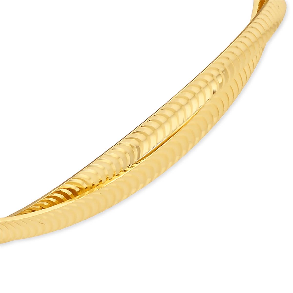 18k yellow gold-plated bracelet - Wynje