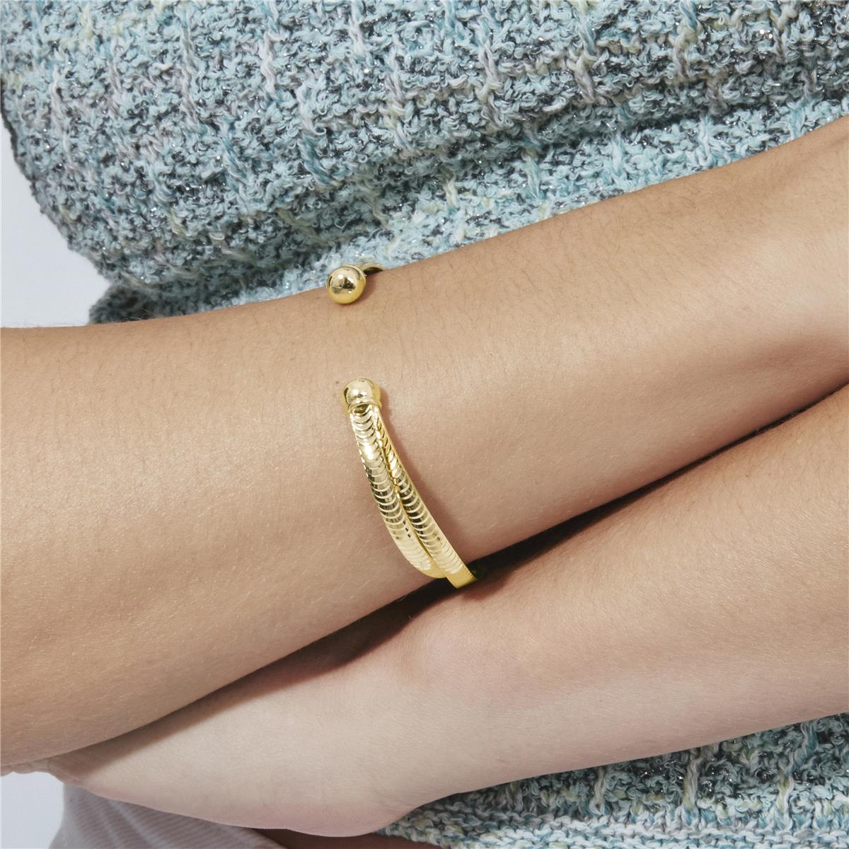 18k yellow gold-plated bracelet - Wynje