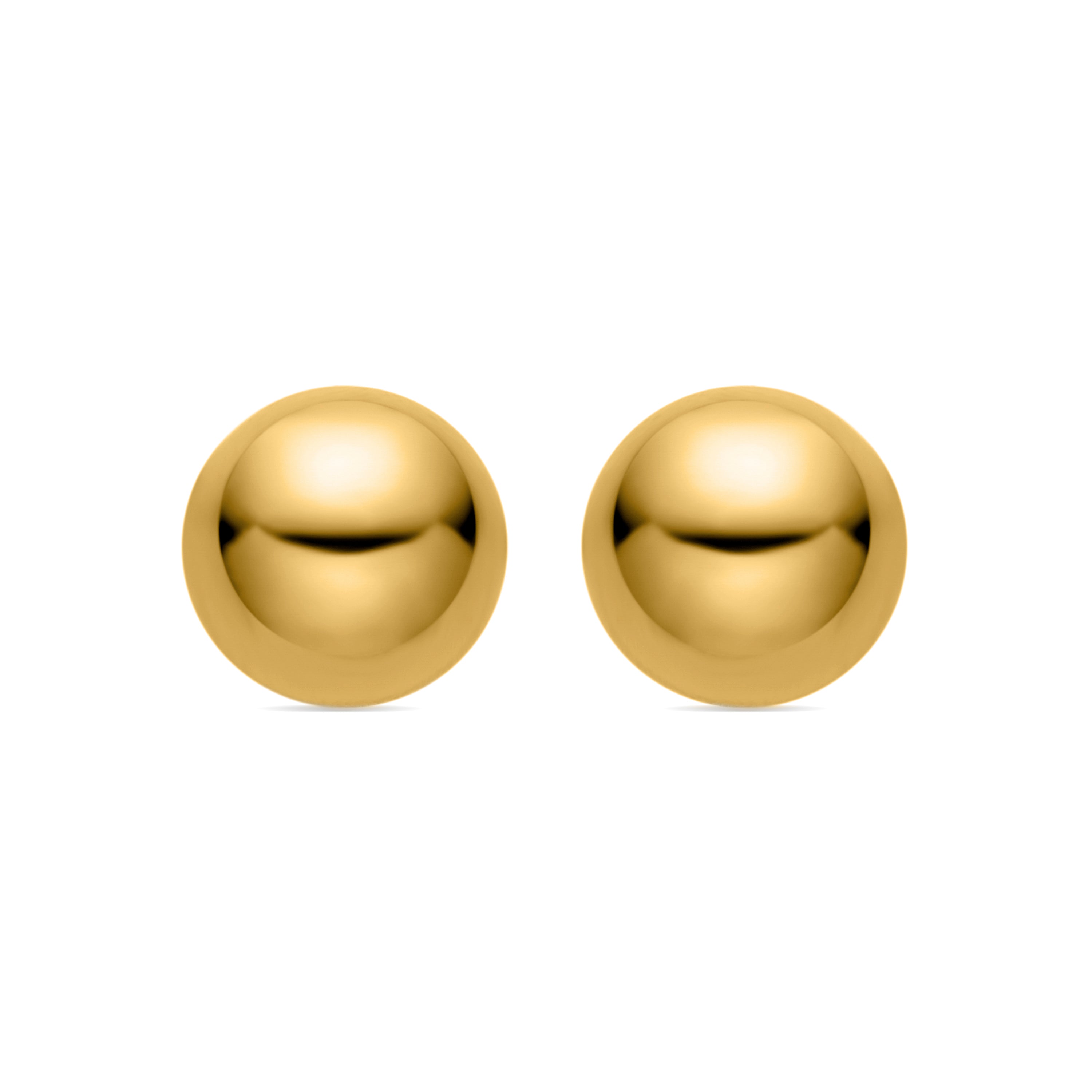 18K gold-finished earrings - Gnis