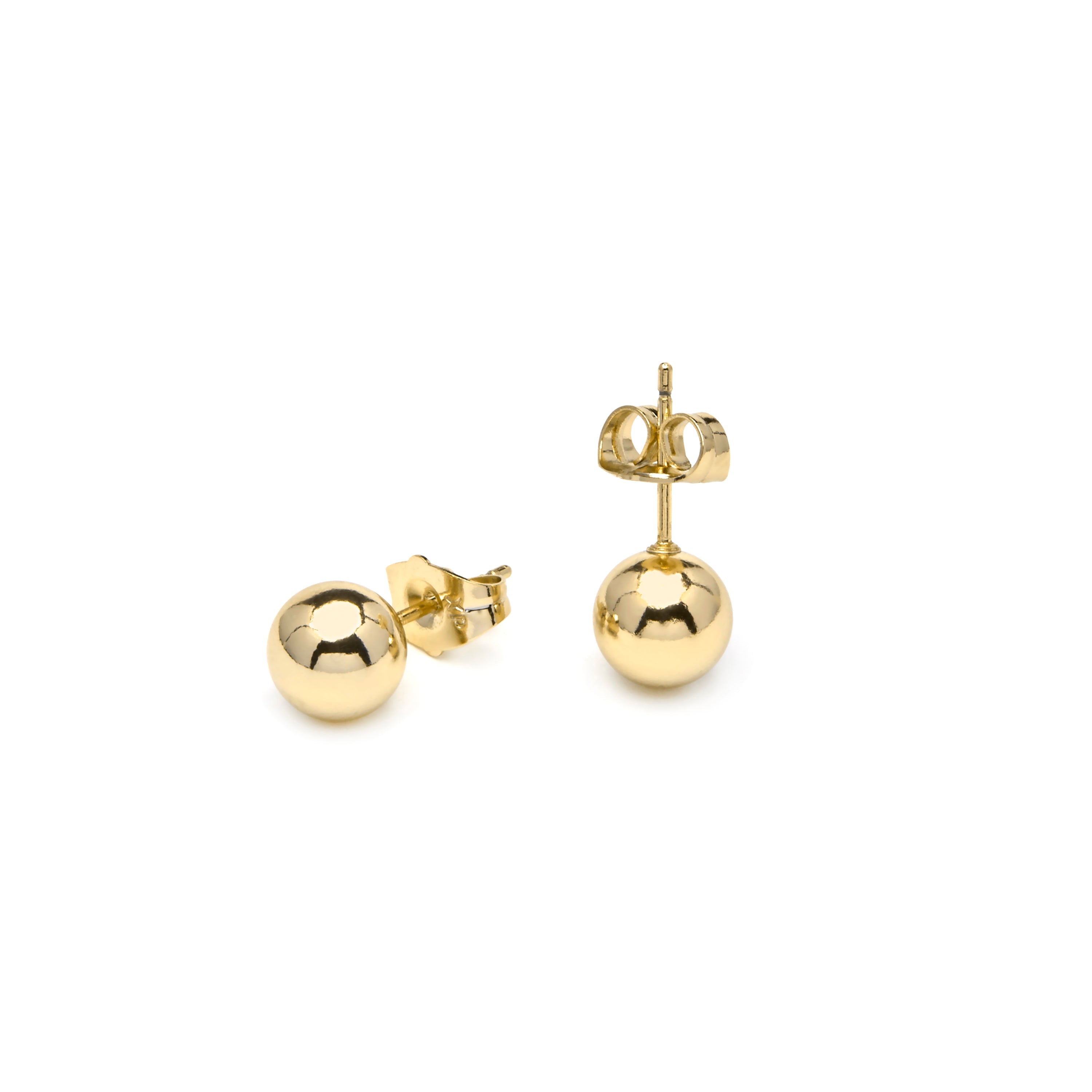 18K gold-finished earrings - Gnis