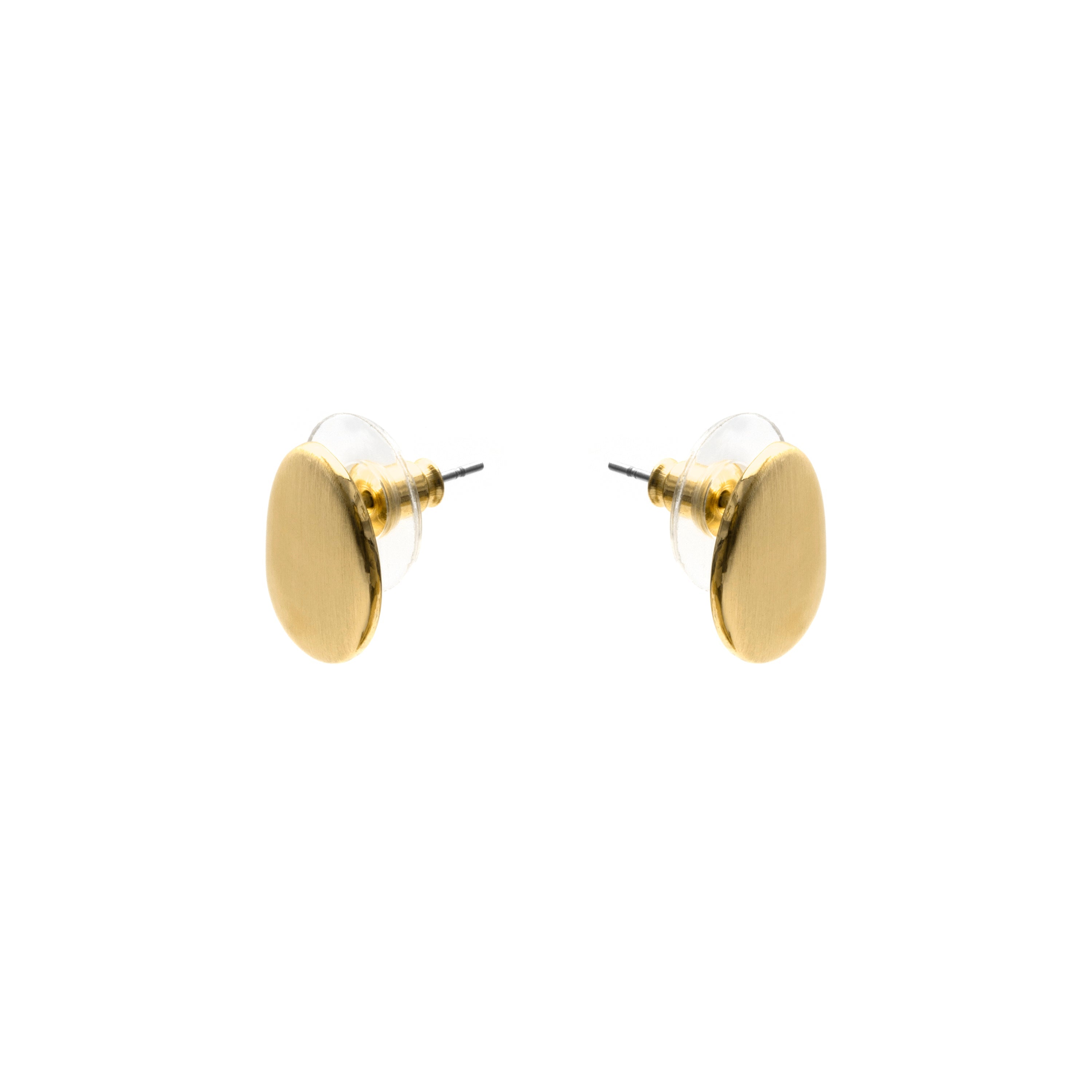 18k yellow gold finish earrings - Oga