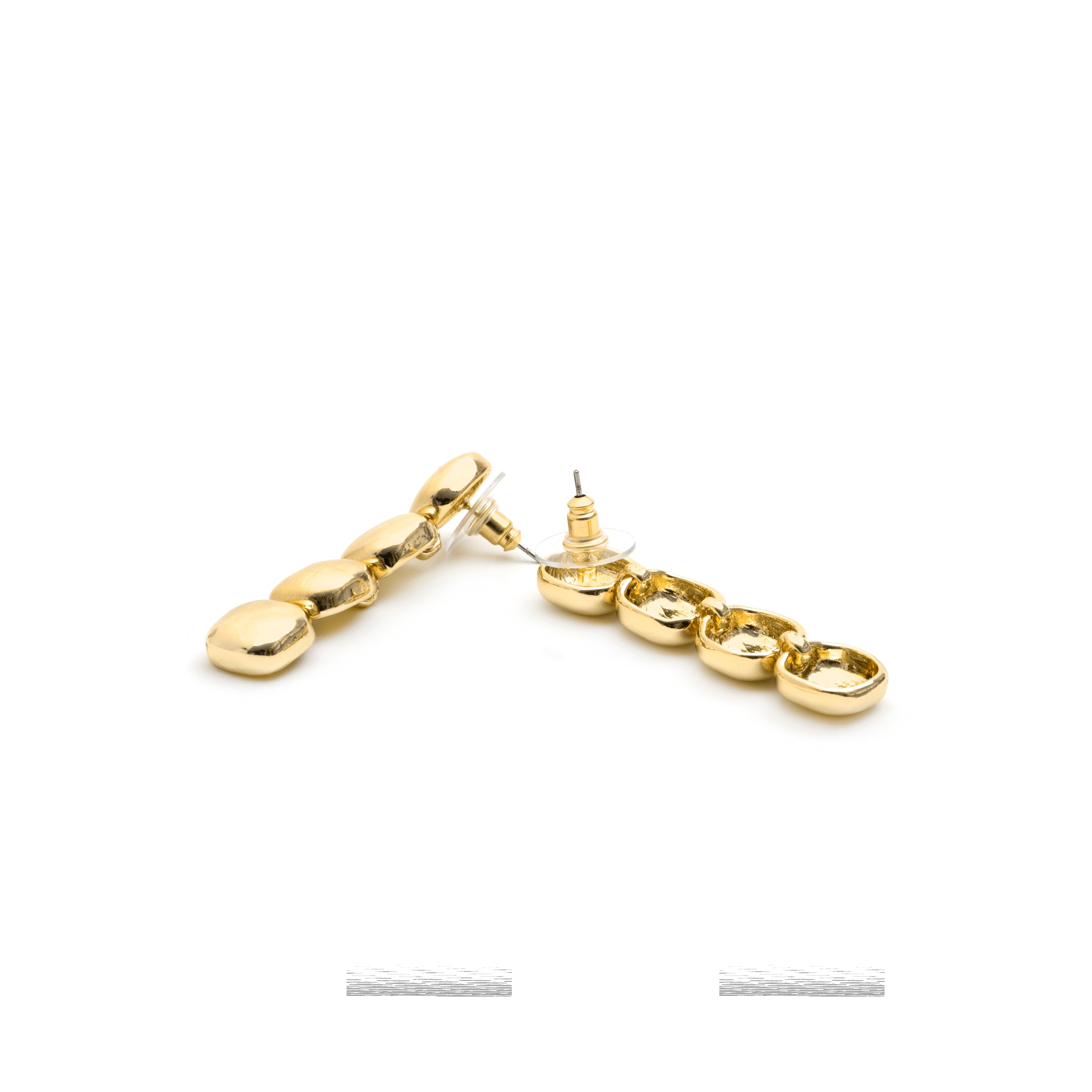18k yellow gold finish earrings - Edma