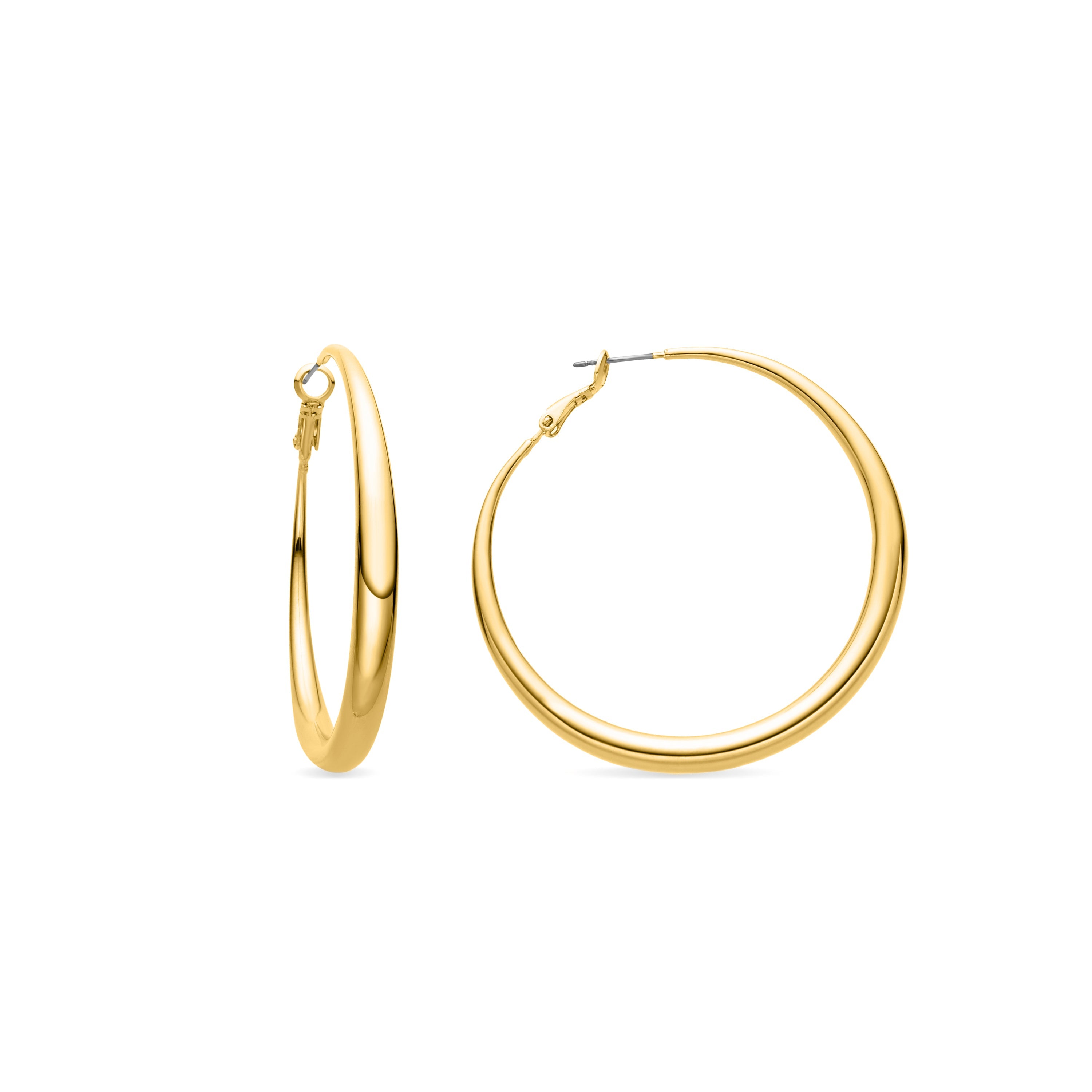 Earrings finished in 18K yellow gold - Qupa