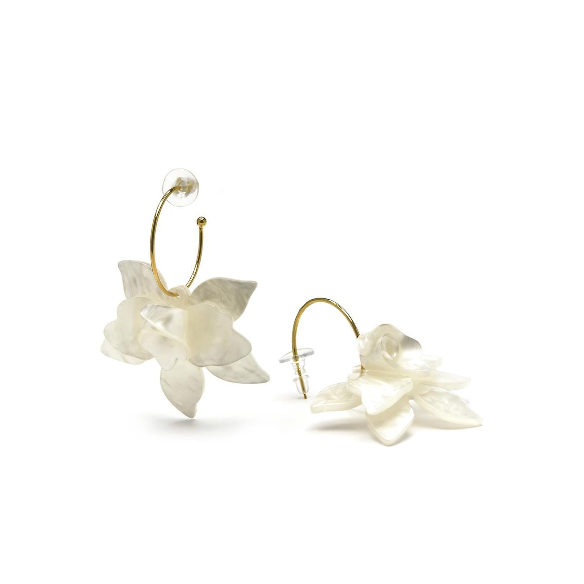 18k Yellow Gold Finish Earrings - Warya