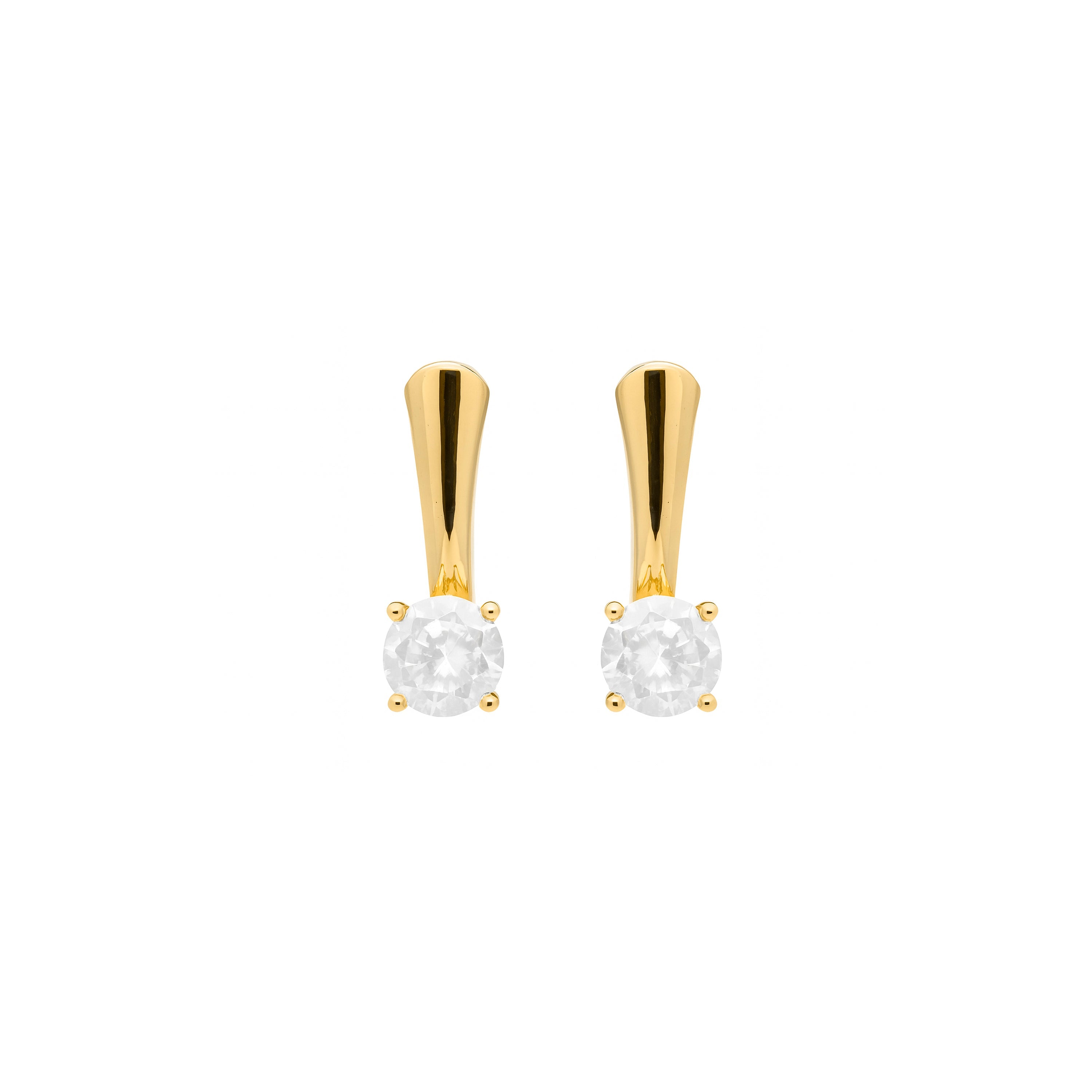 18k Yellow Gold Plated Earrings - Lason