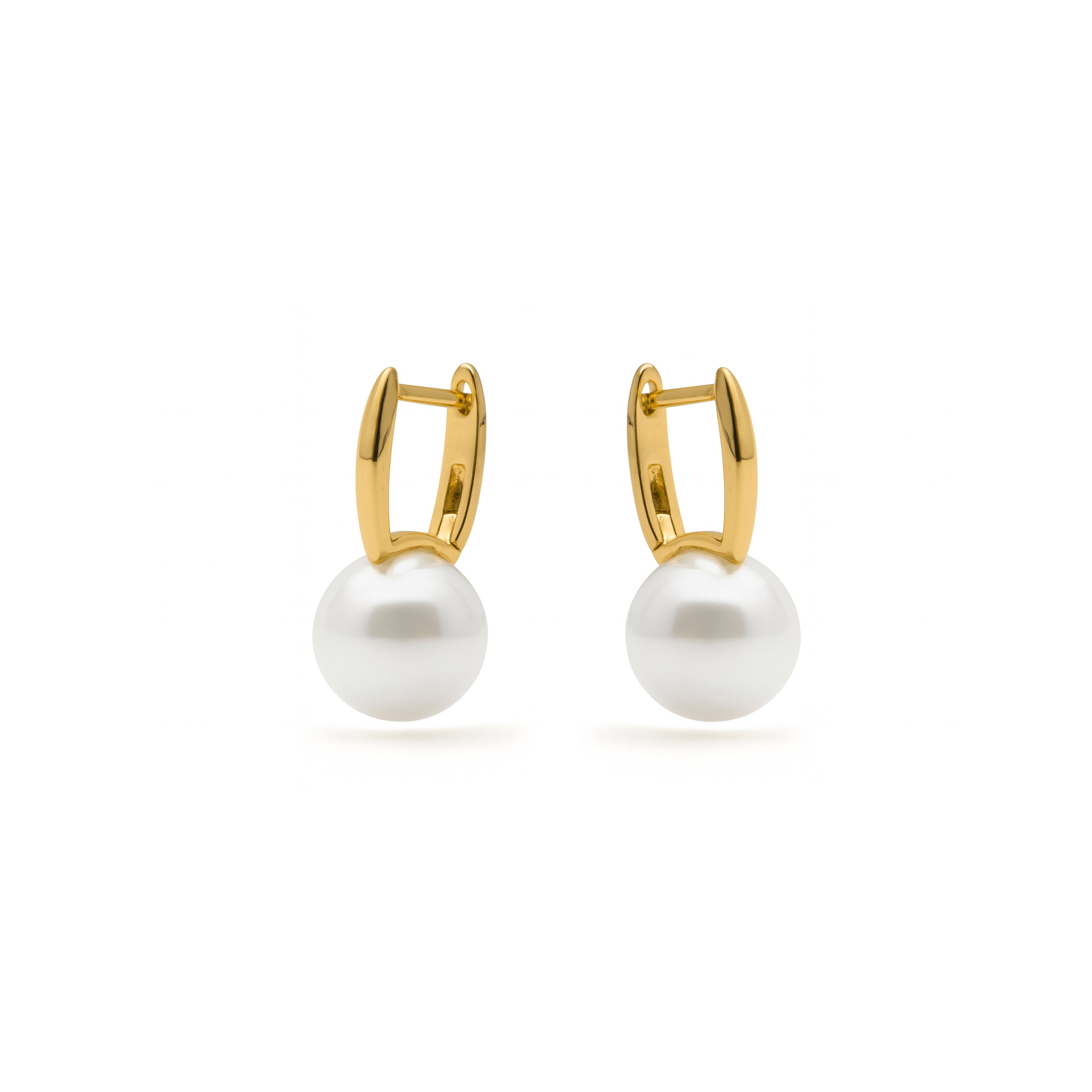 Pendientes acabado en oro amarillo 18k - Siansa
