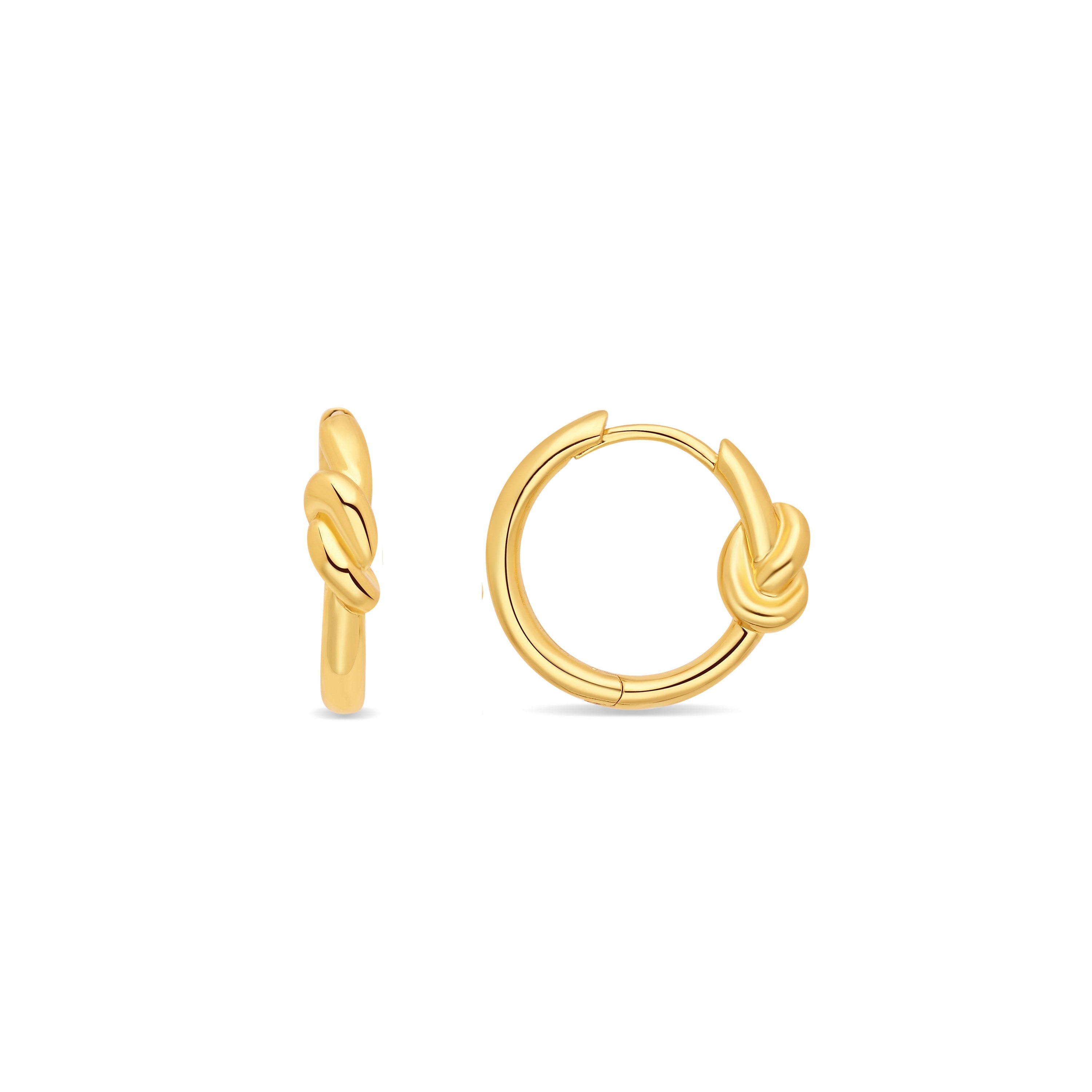 18k Yellow Gold Finish Earrings - Irado