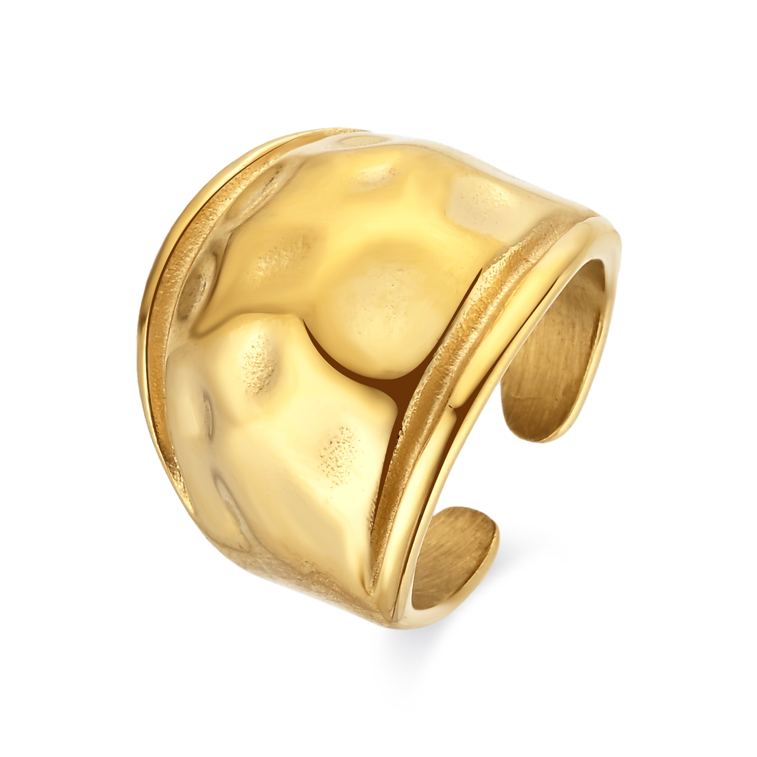 18k yellow gold plated ring - Belol