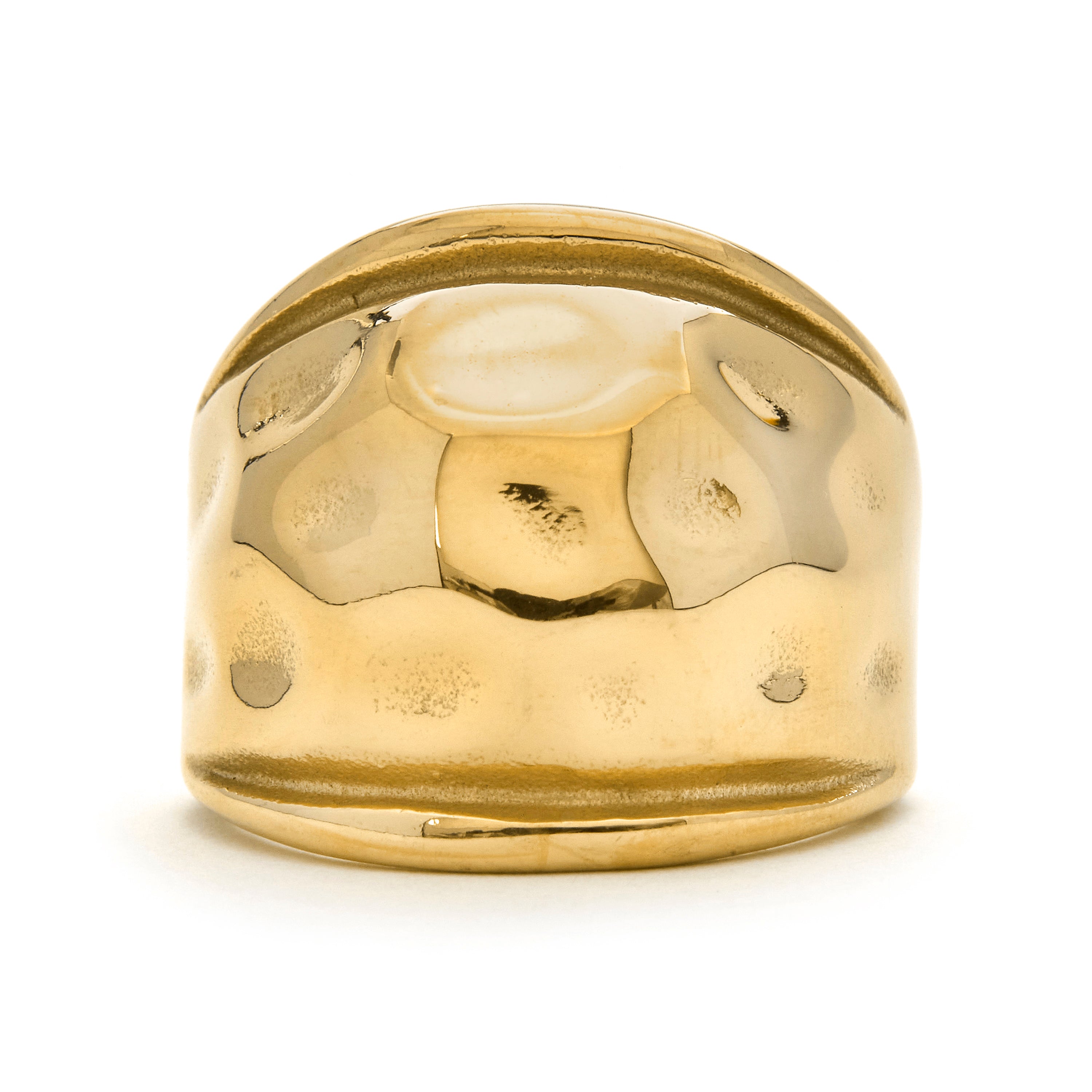 18k yellow gold plated ring - Belol