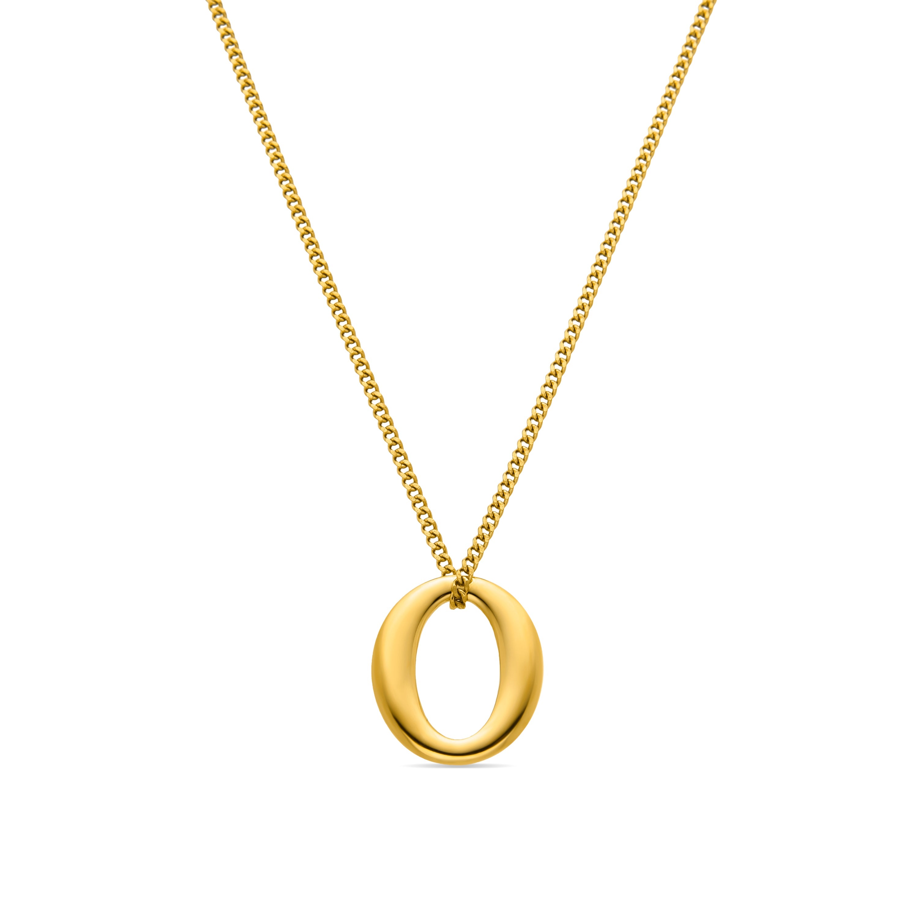 18K gold-finished necklace - Ausa