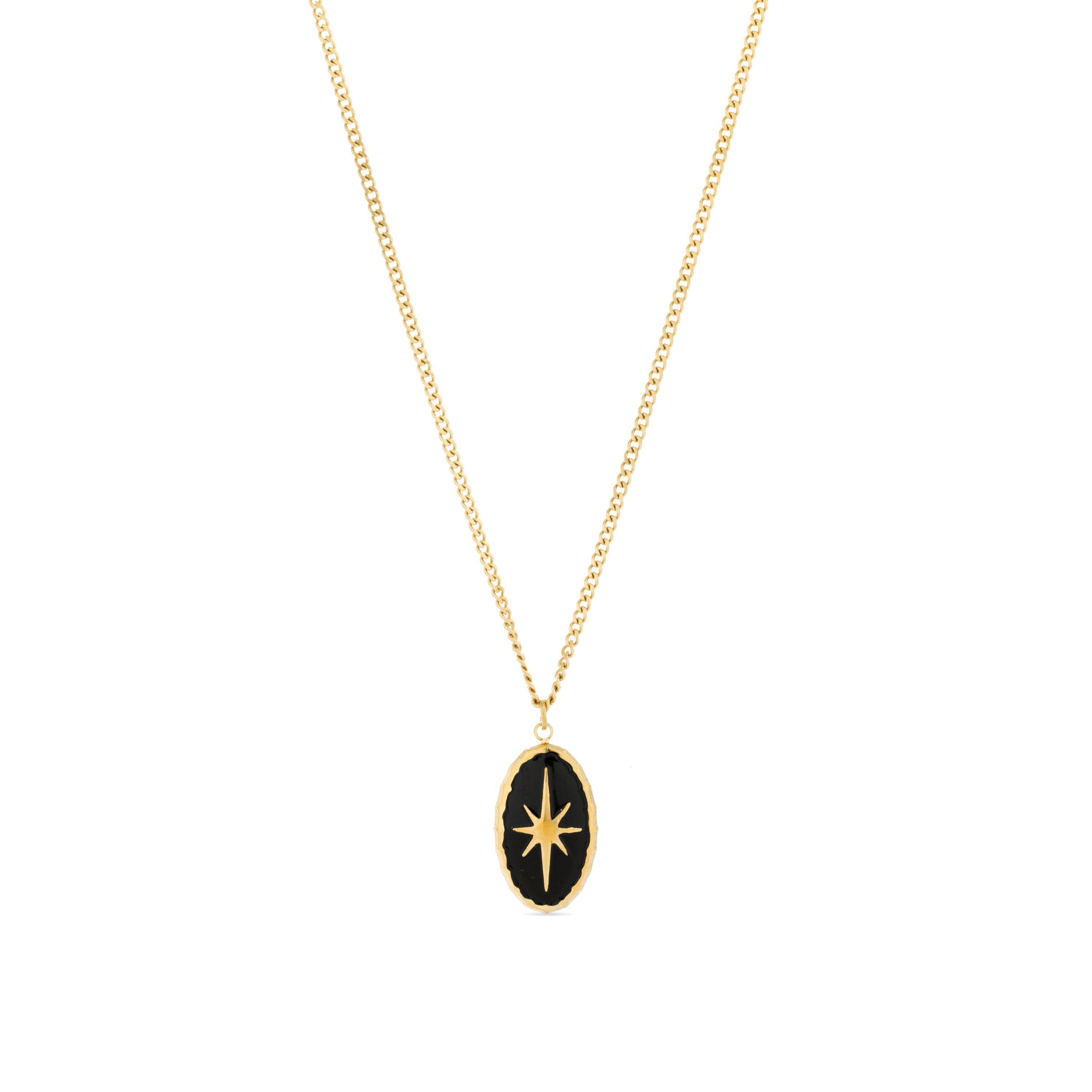 18K yellow gold plated necklace - Inse