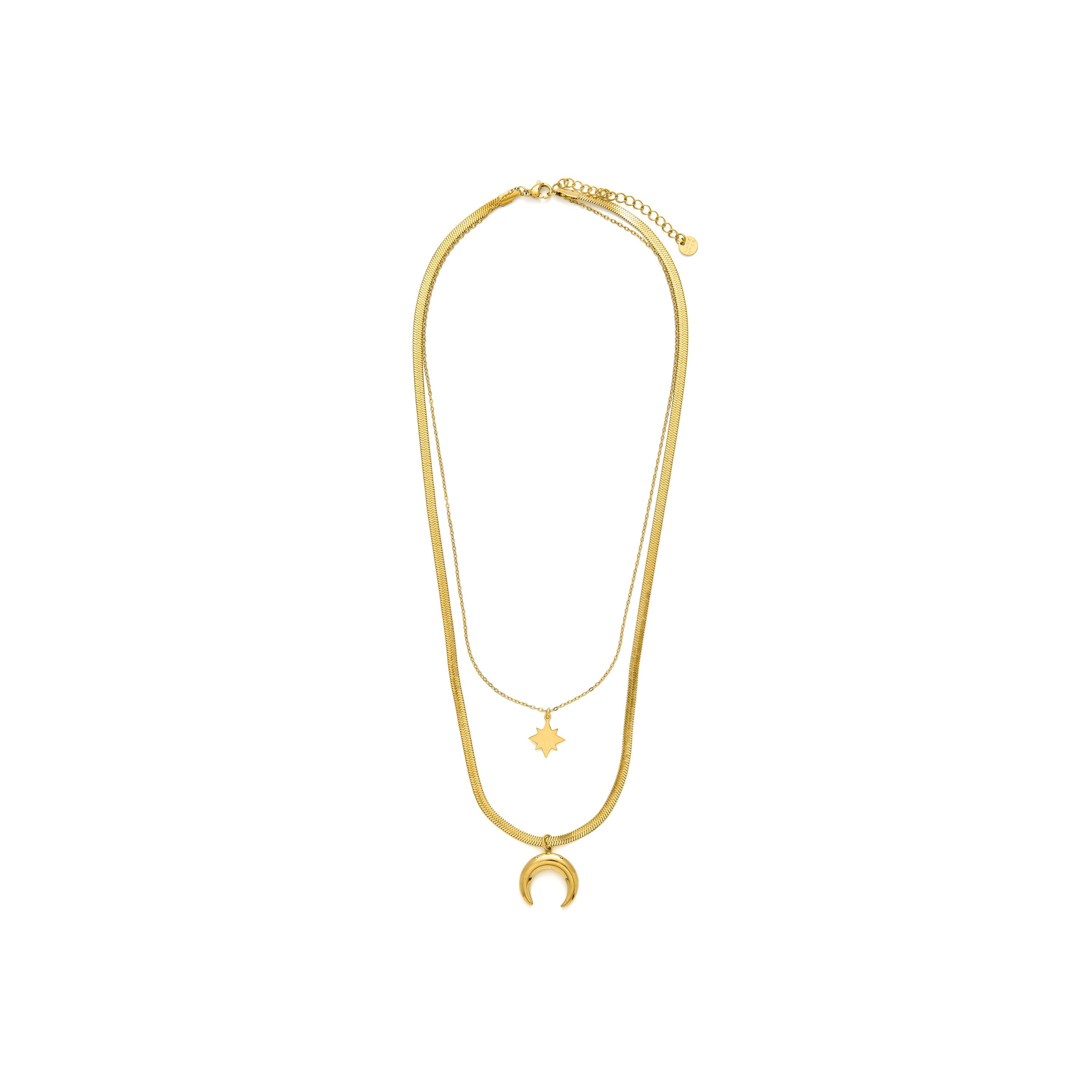 Collar acabado en oro amarillo 18k - Fada