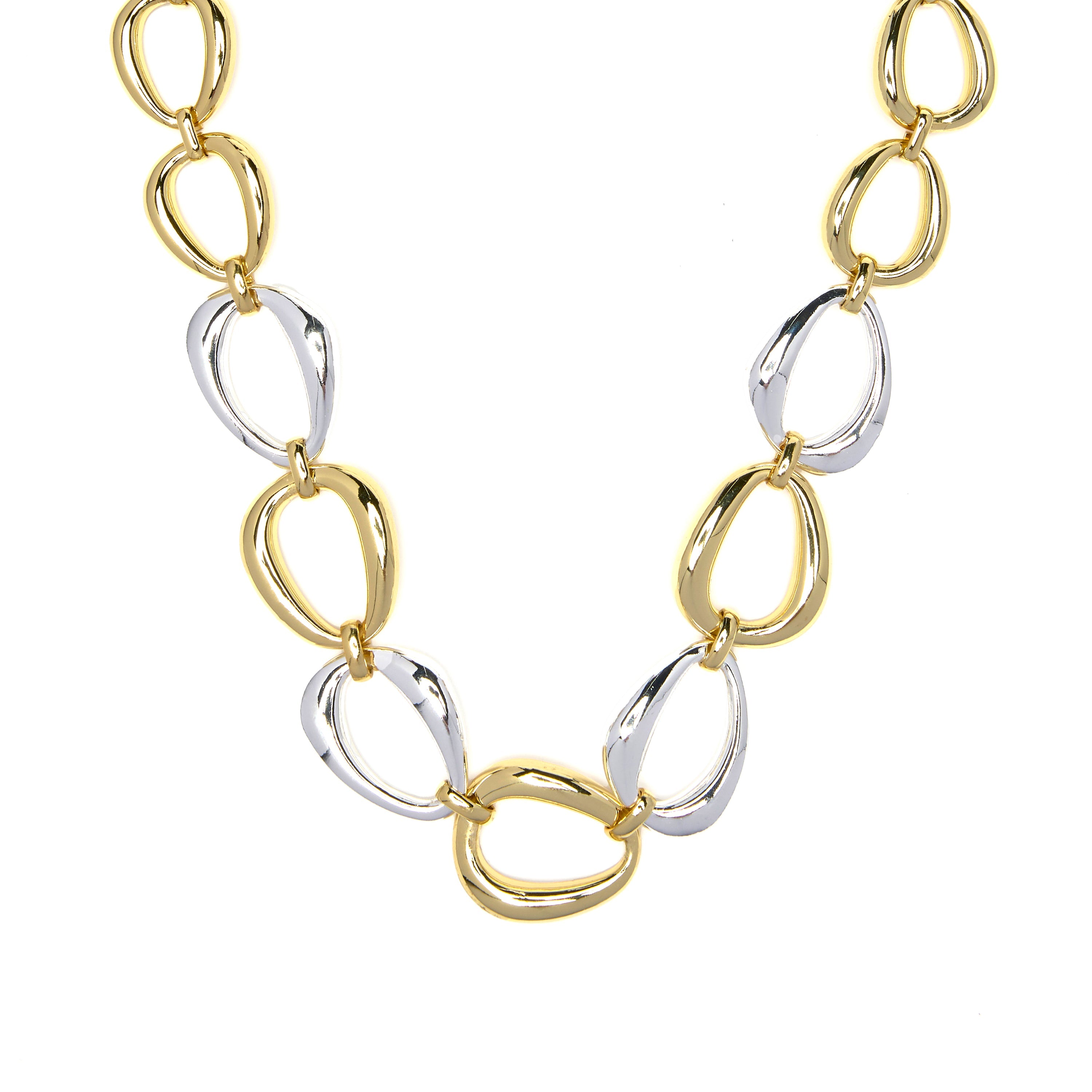 18k yellow gold-plated necklace - Hous