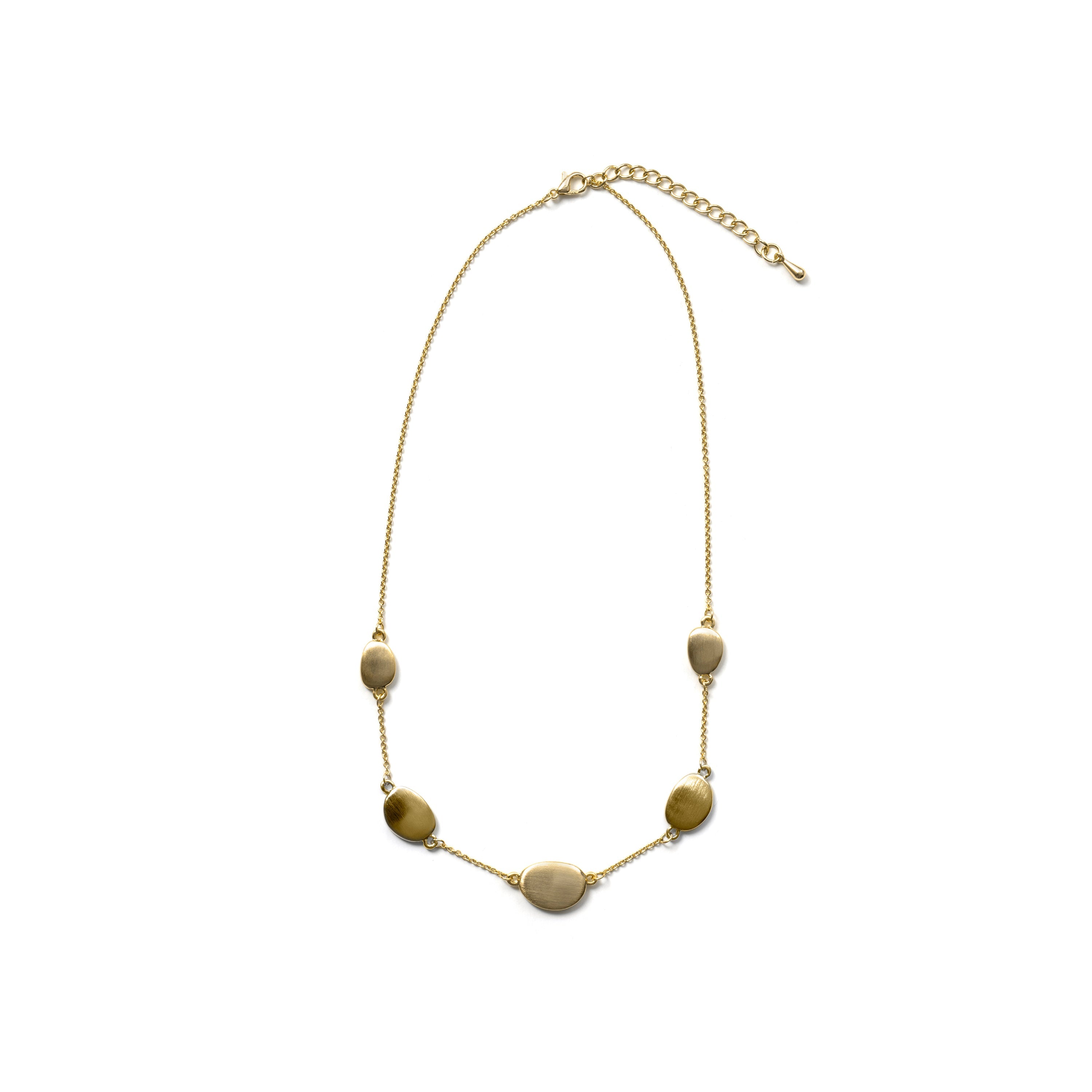18k yellow gold-plated necklace - Biona