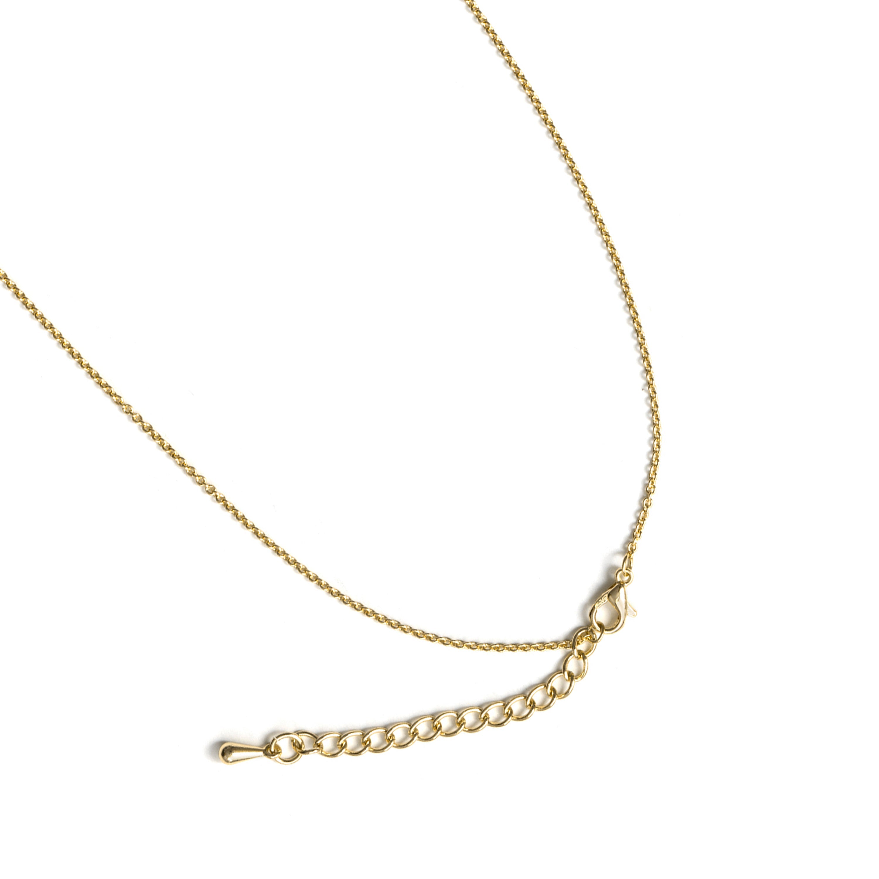 18k yellow gold-plated necklace - Biona