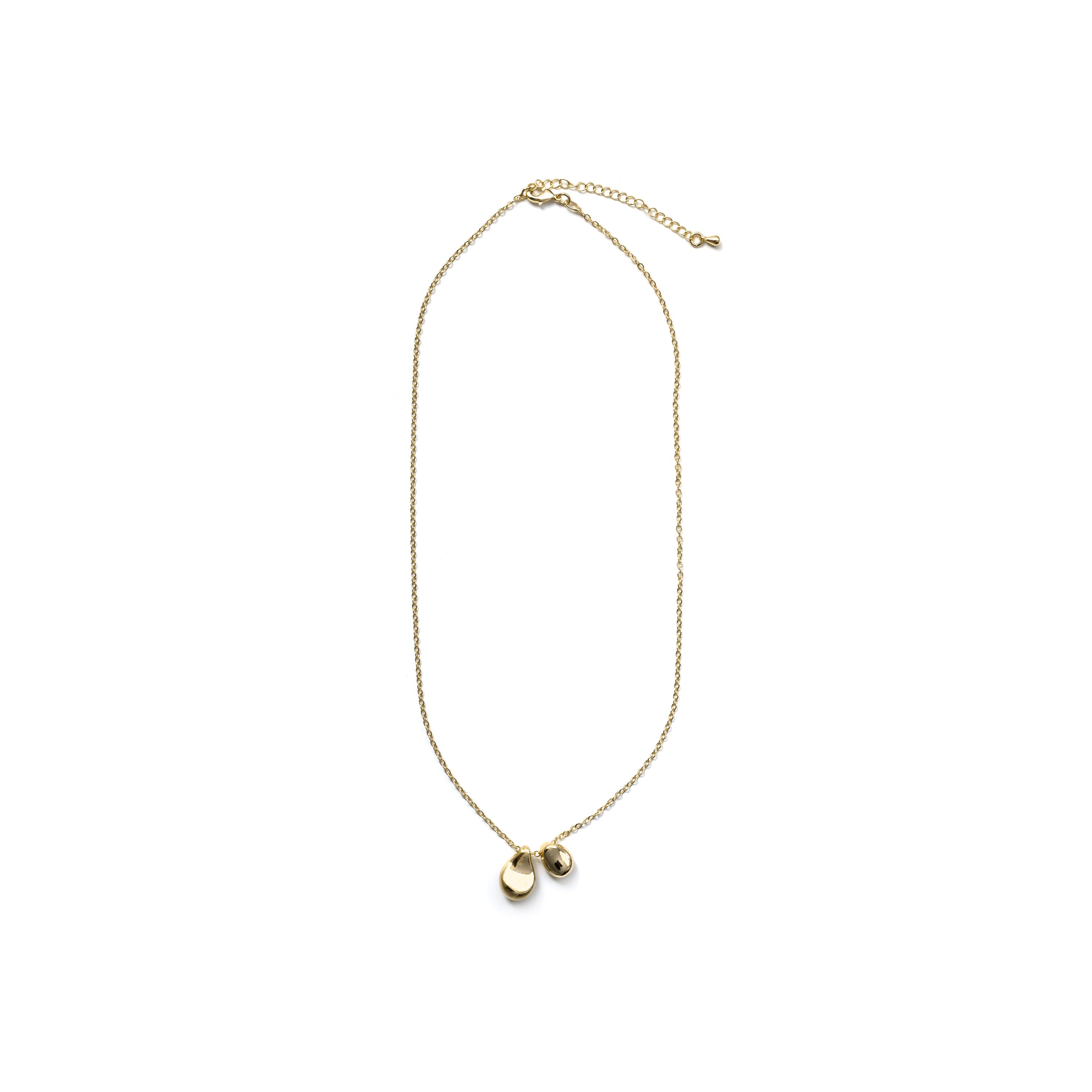 Collar acabado en oro amarillo de 18k - Saumet
