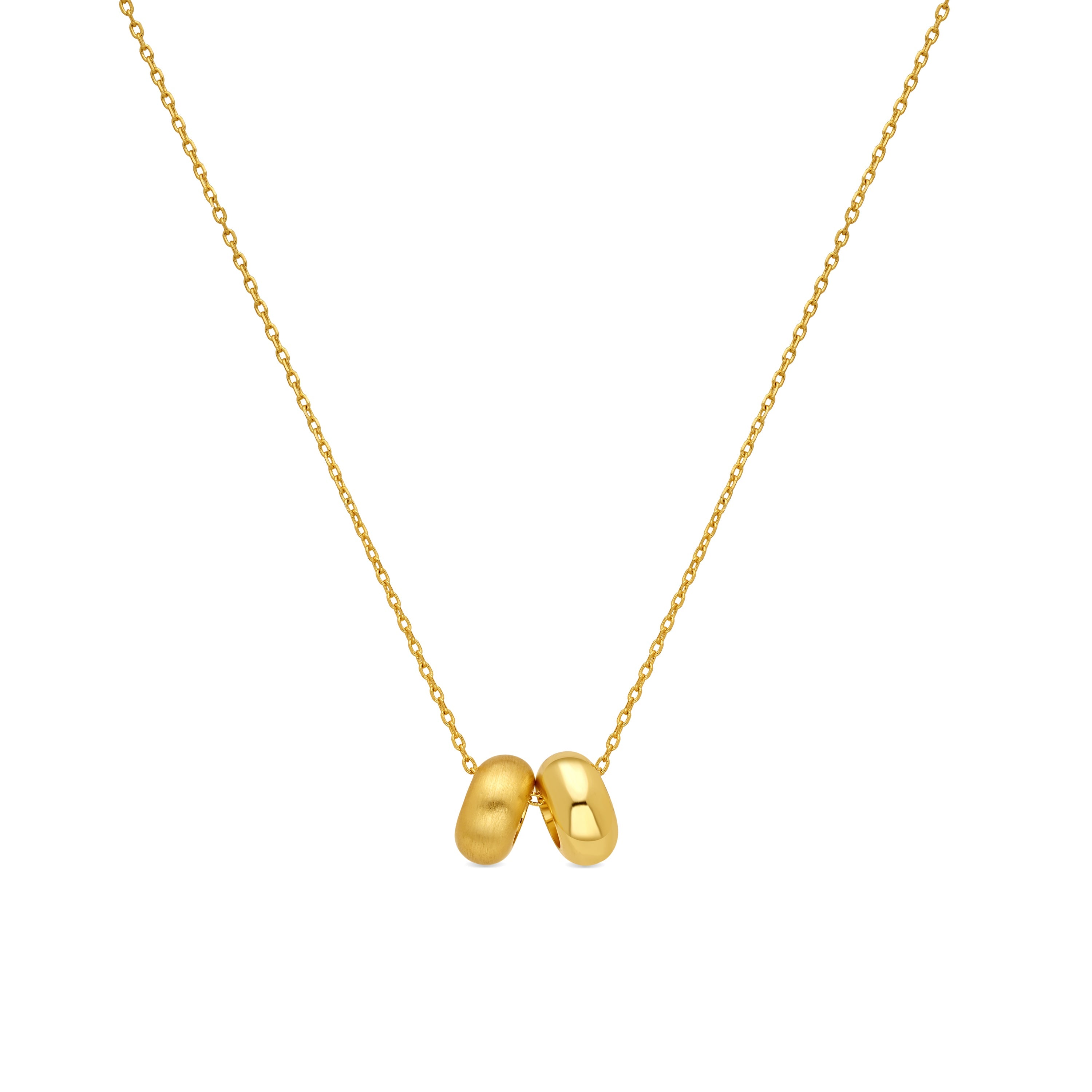18k Yellow Gold Plated Necklace - Jiola