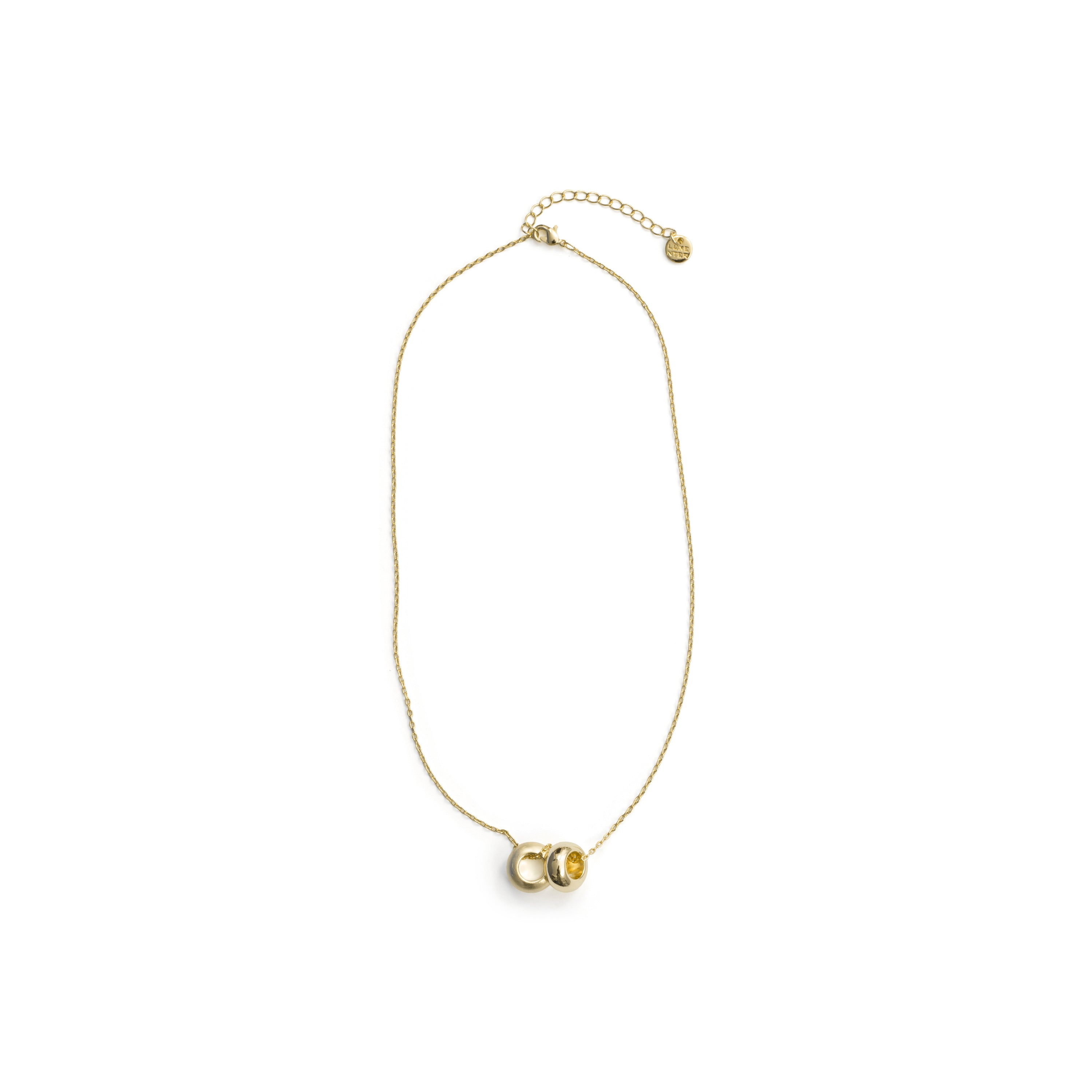 18k Yellow Gold Plated Necklace - Jiola