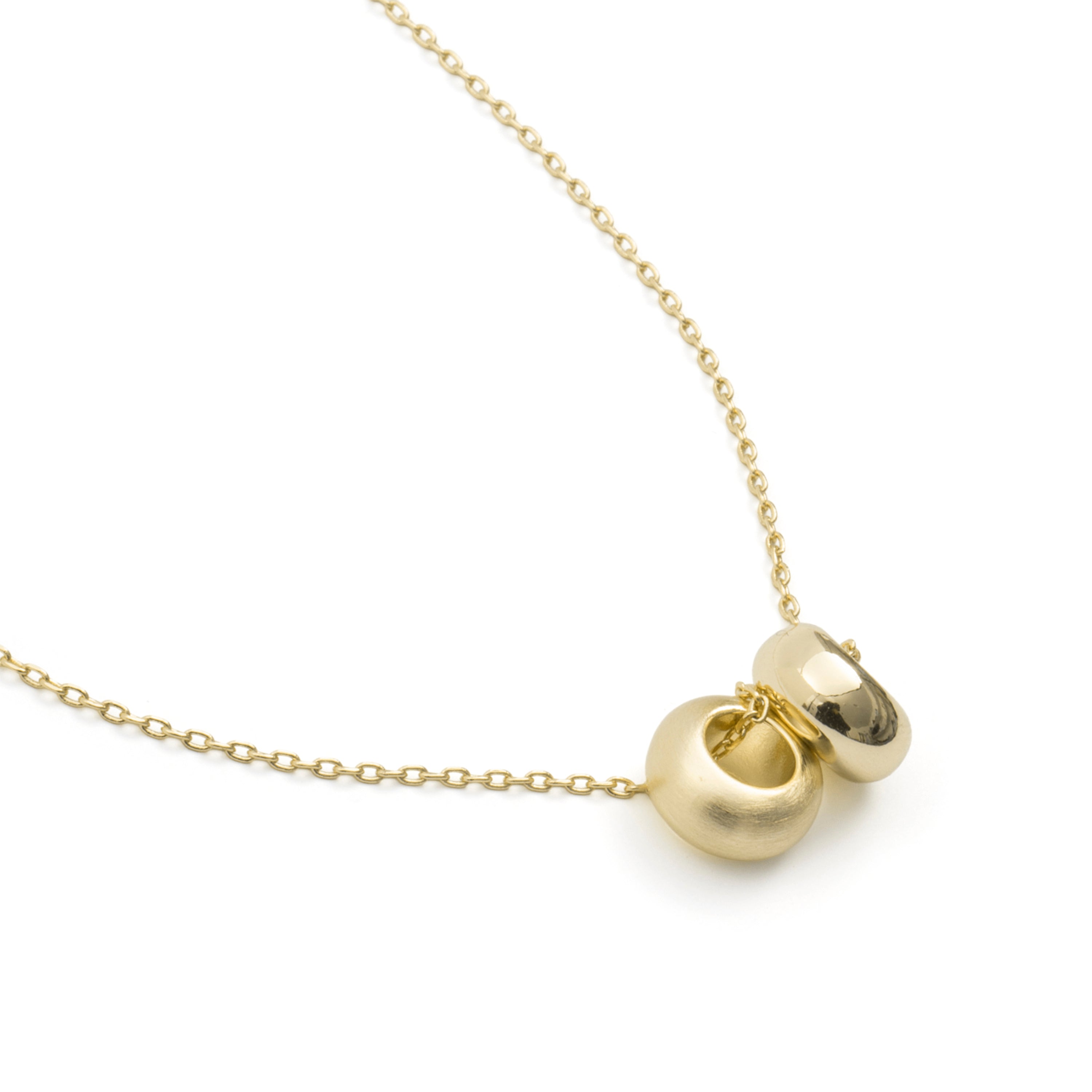 18k Yellow Gold Plated Necklace - Jiola