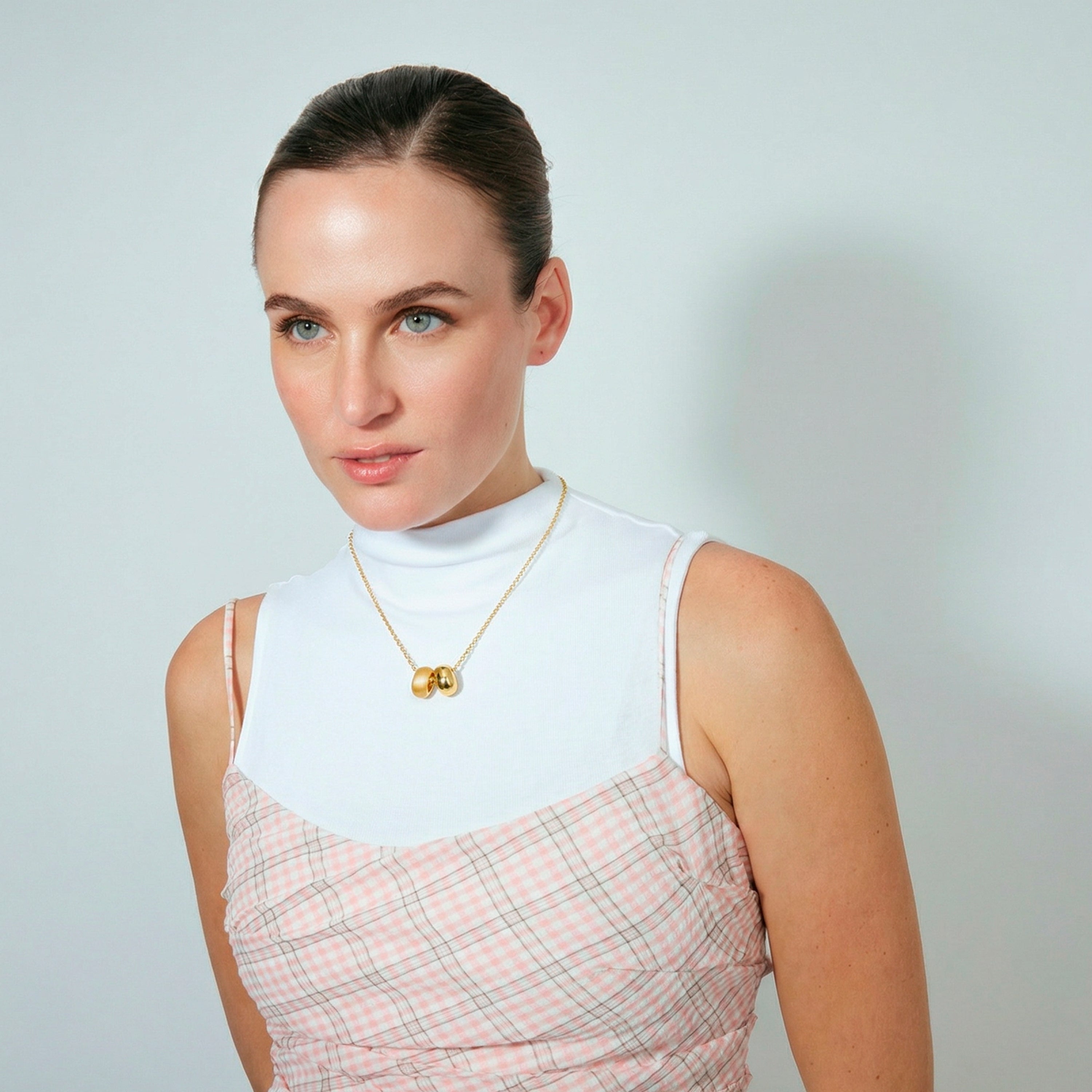 18k Yellow Gold Plated Necklace - Jiola