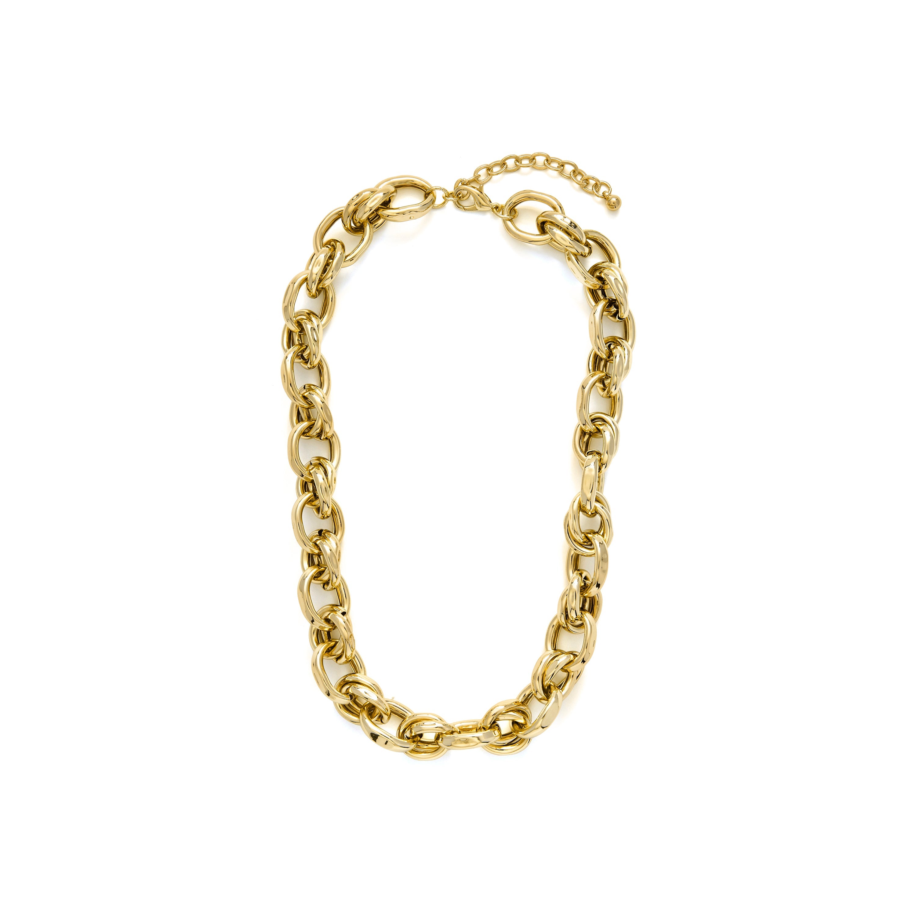 18k yellow gold plated necklace - Rimsau