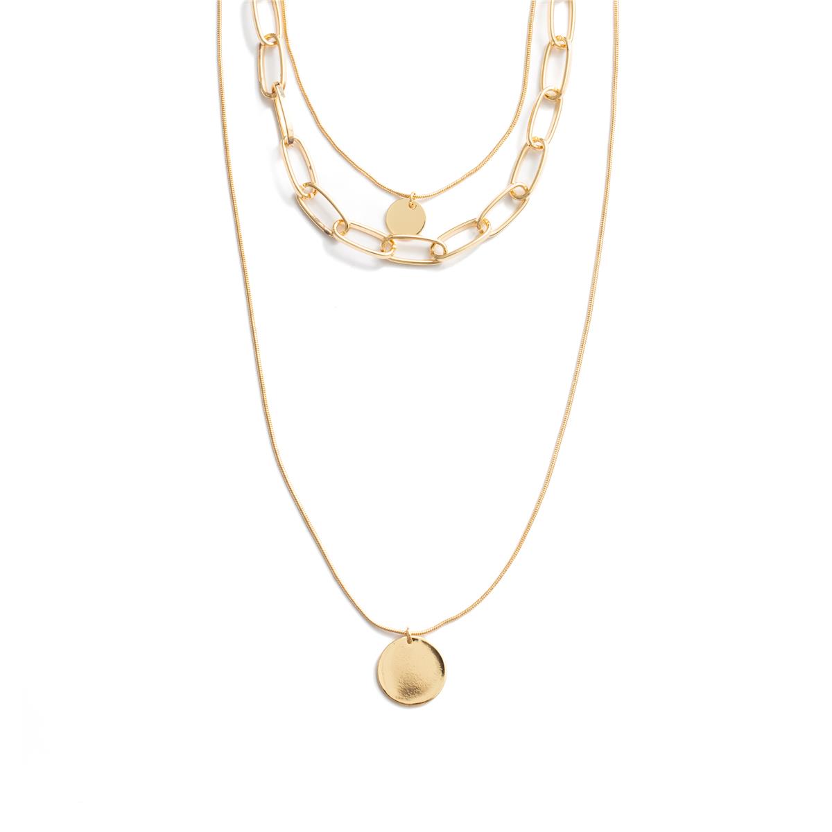 18k yellow gold-plated necklace - Hanoi
