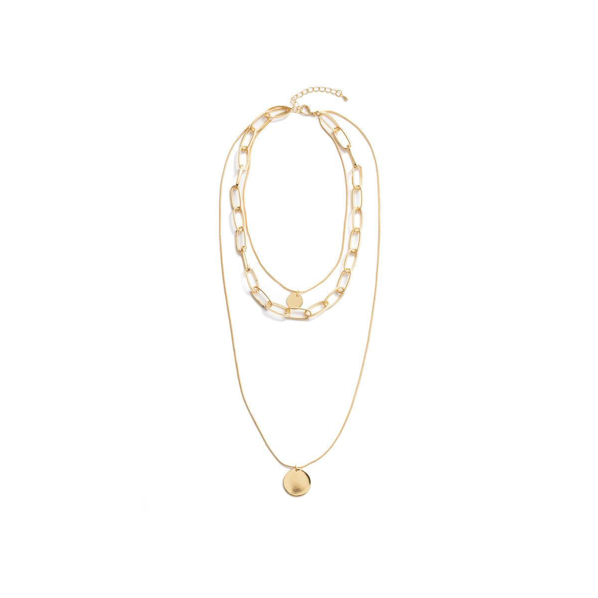 18k yellow gold-plated necklace - Hanoi