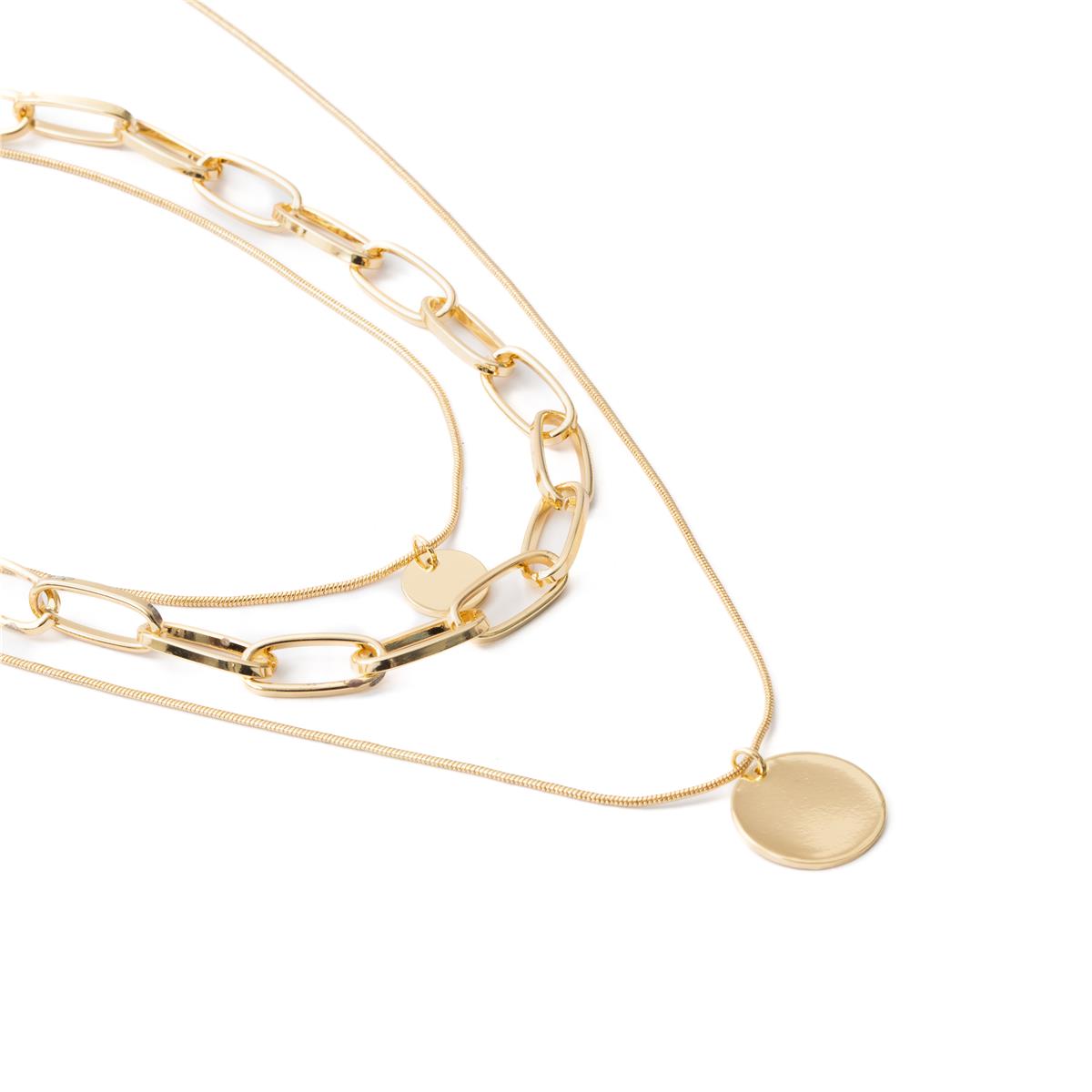 18k yellow gold-plated necklace - Hanoi
