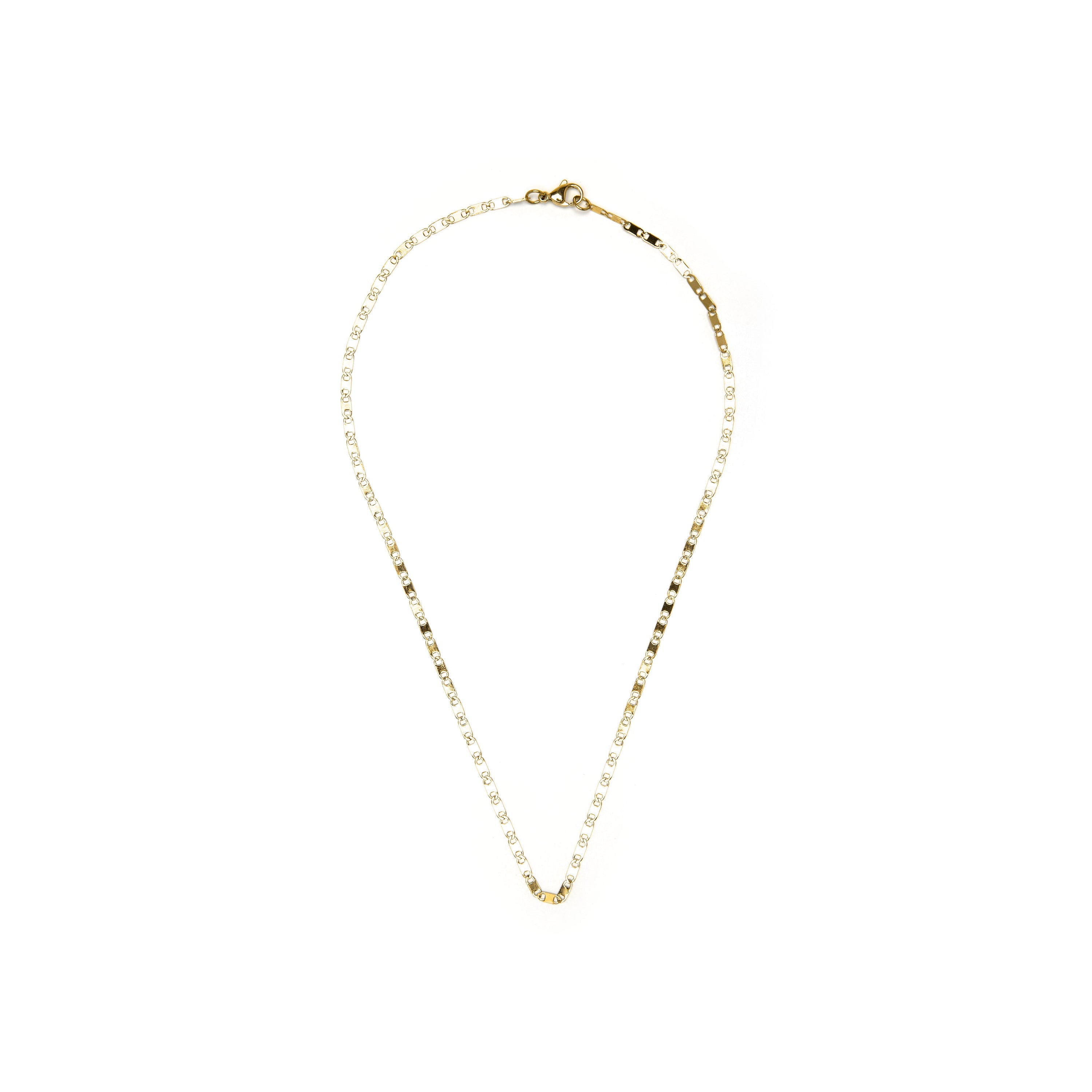18k Yellow Gold Plated 42cm Necklace - Hiu