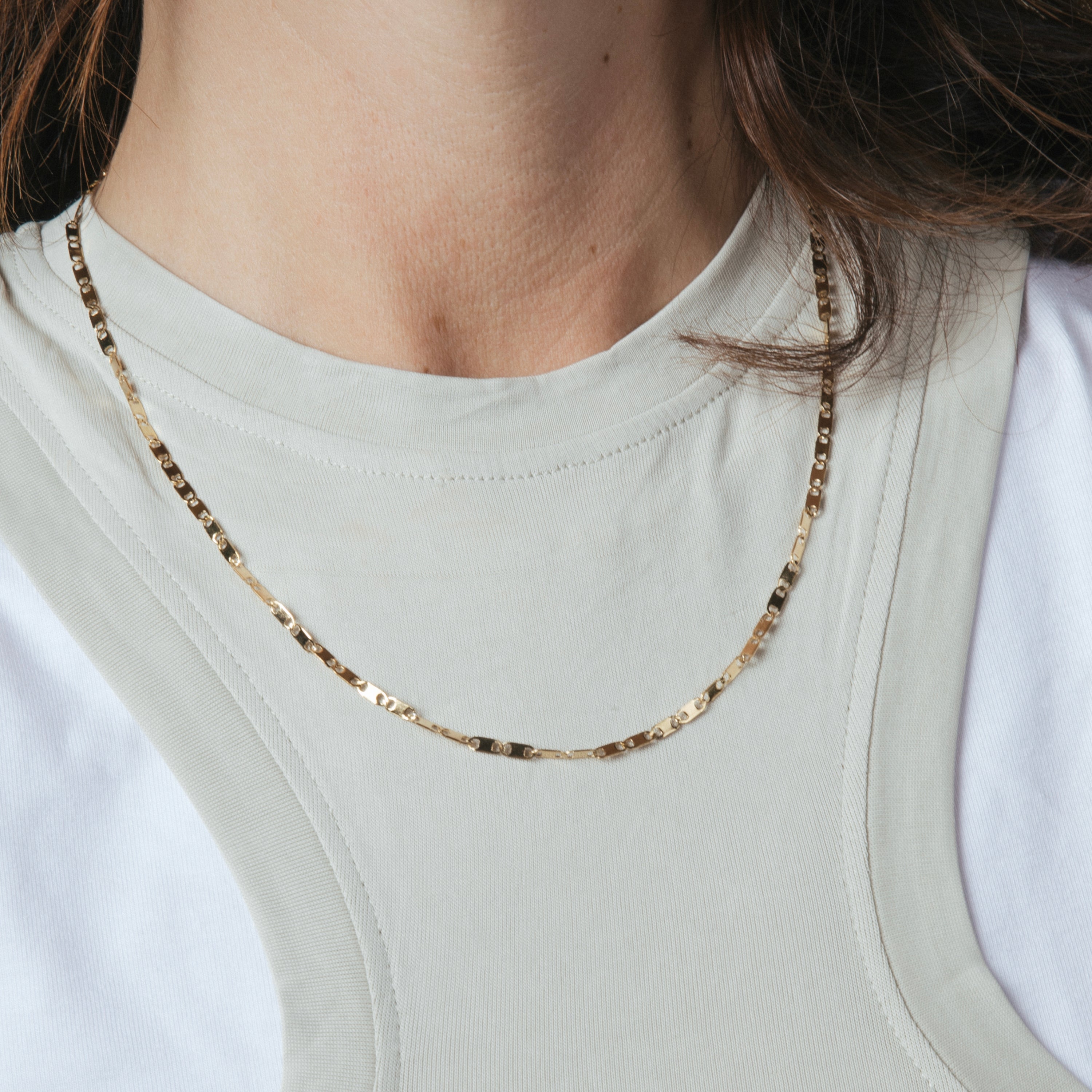 18k Yellow Gold 50cm necklace - Hiu