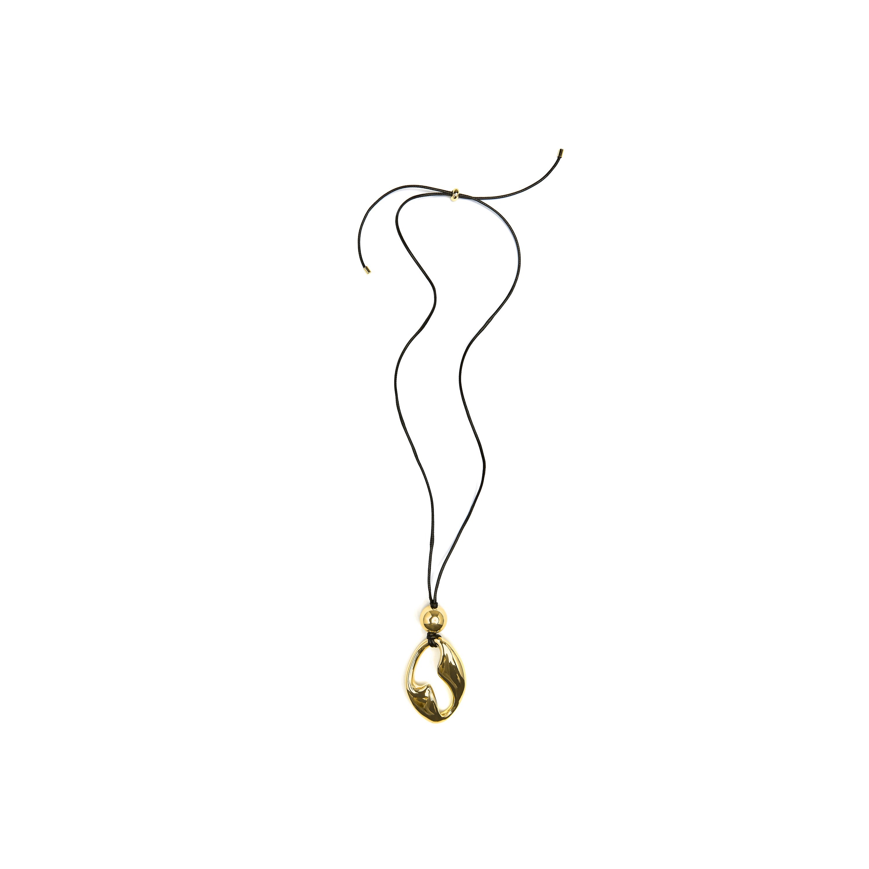 Colar com acabamento em ouro amarelo 18k - Amthy