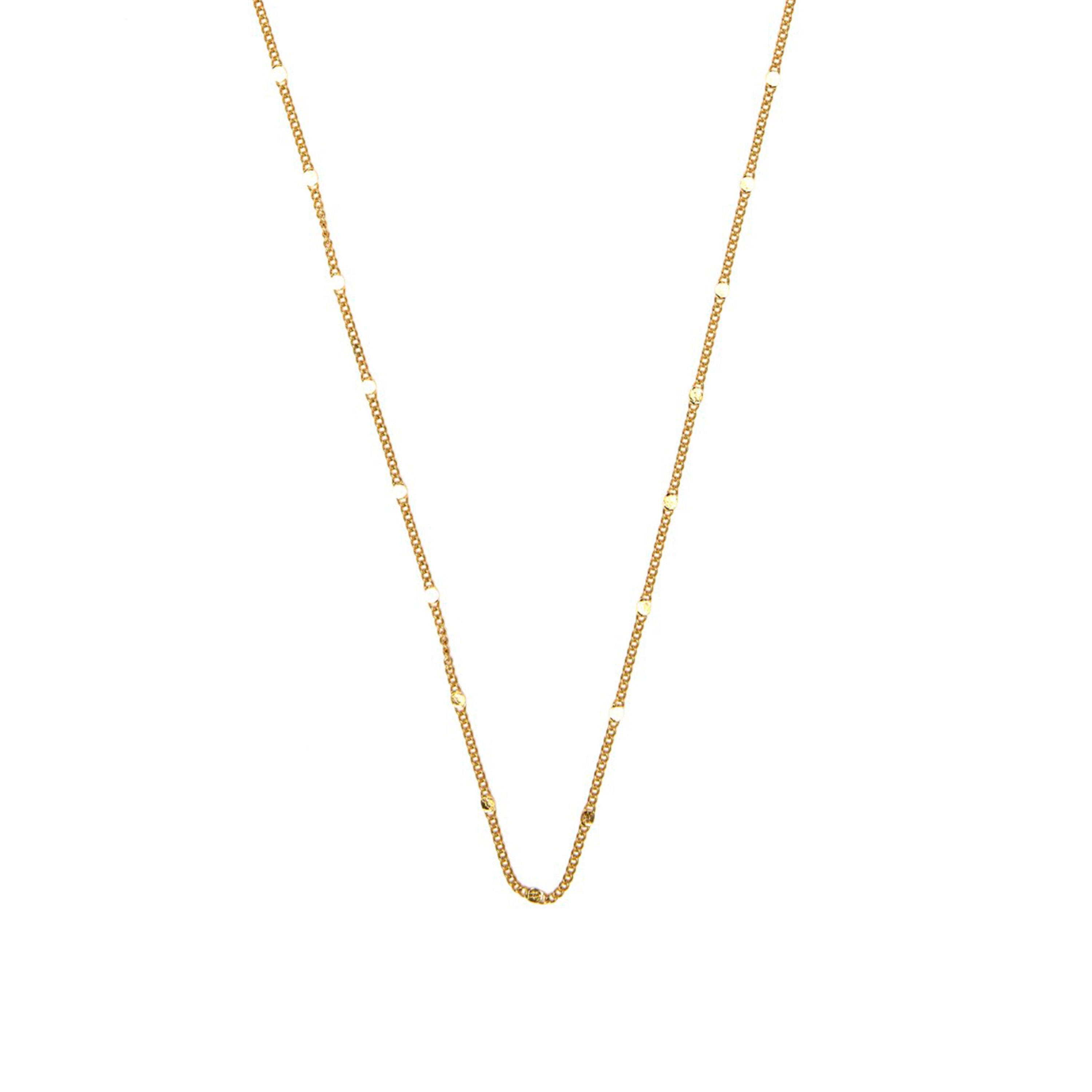 18k Yellow Gold 42cm Necklace - Dimha