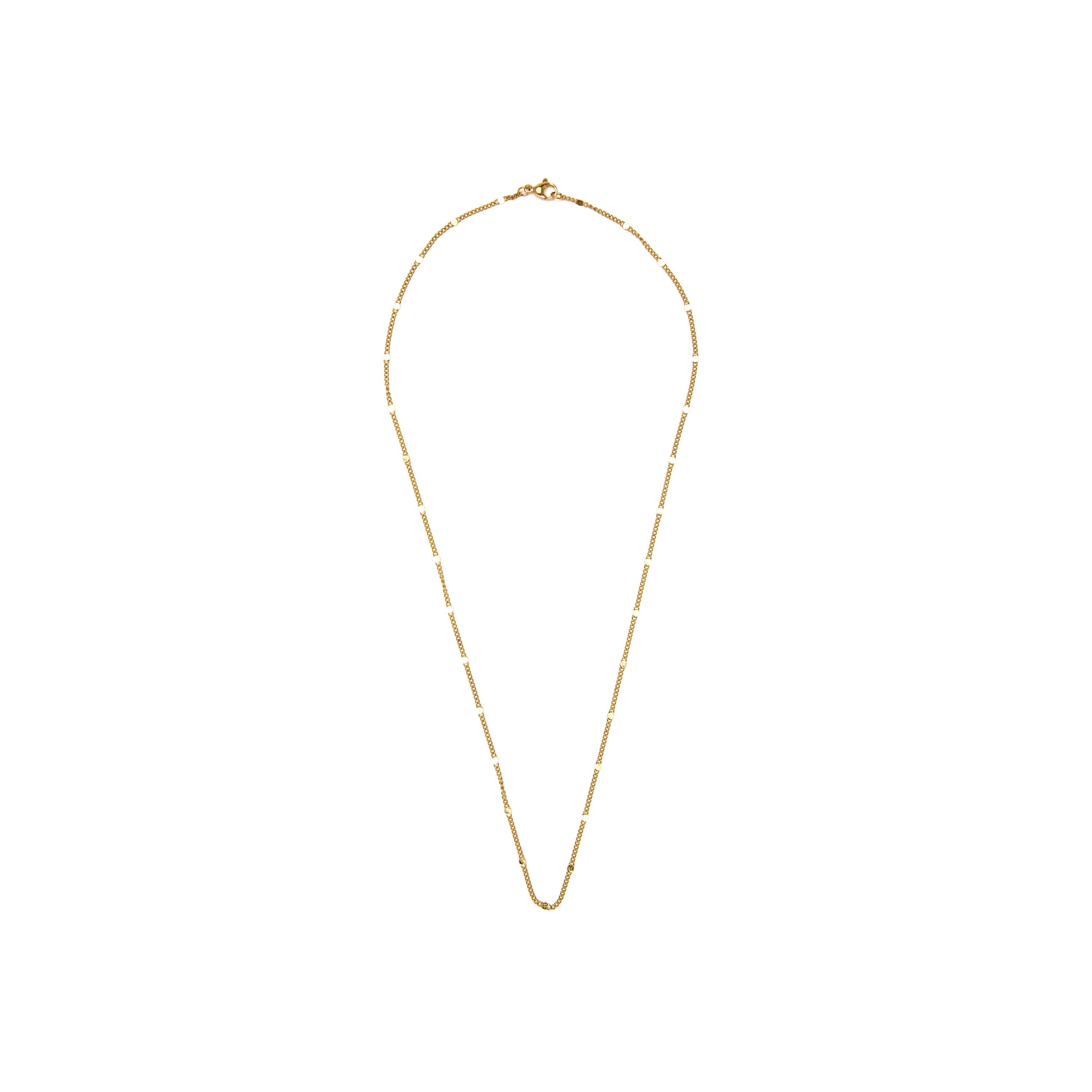 18k Yellow Gold 42cm Necklace - Dimha