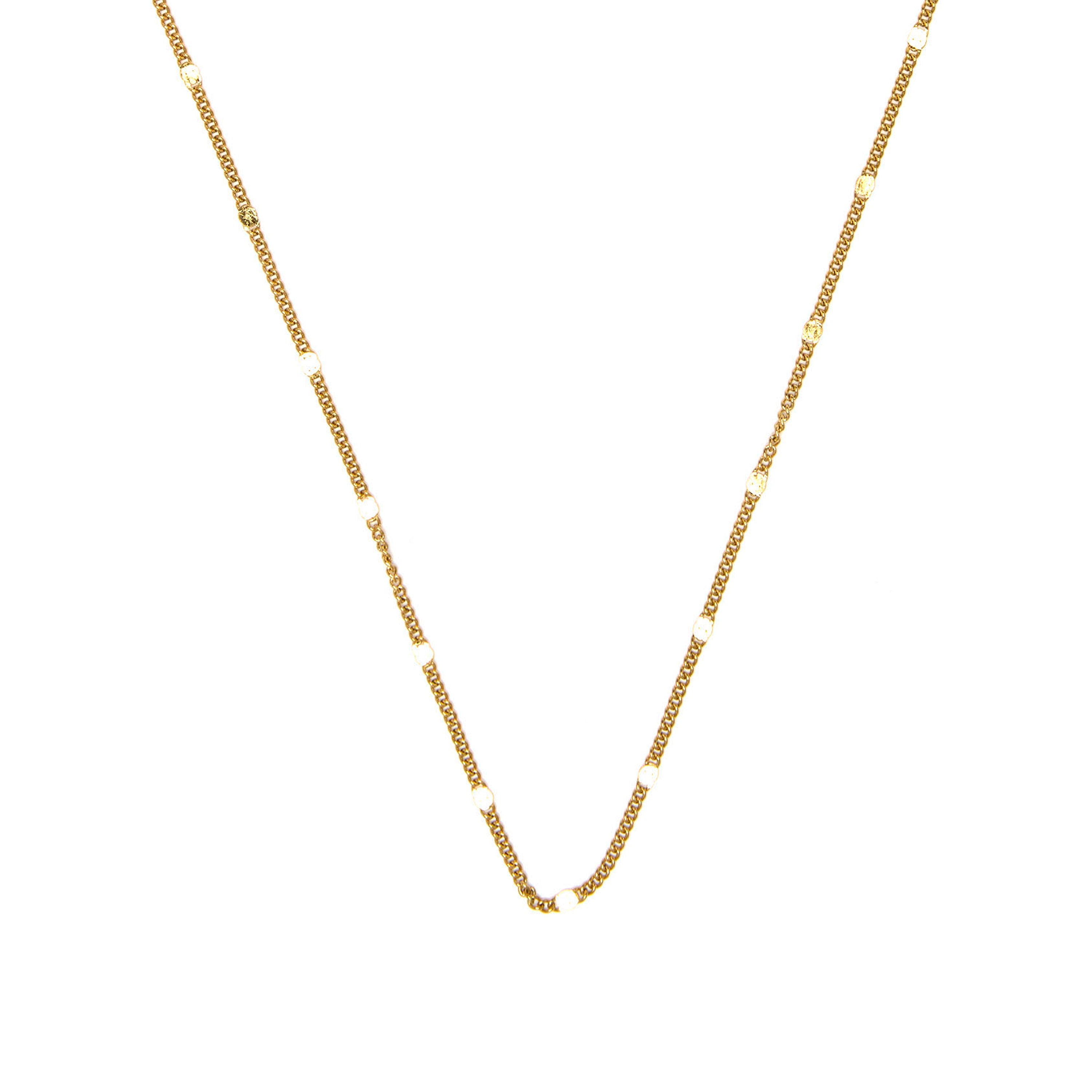 18k yellow gold plated 50 cm necklace - Dimha