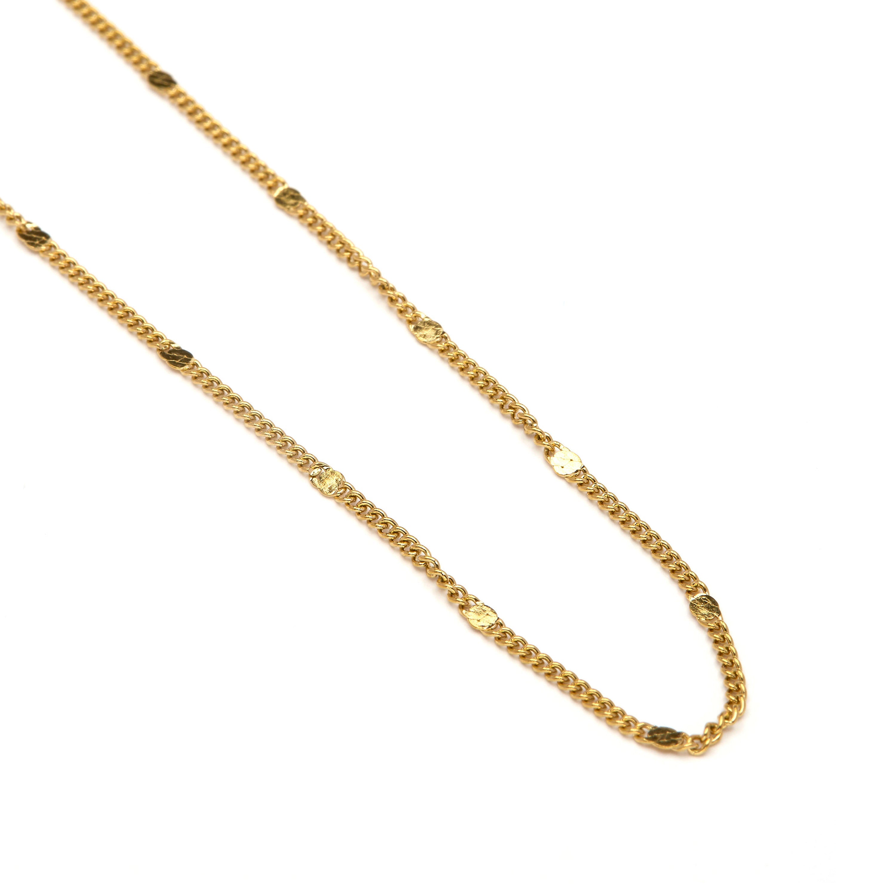 18k yellow gold plated 50 cm necklace - Dimha