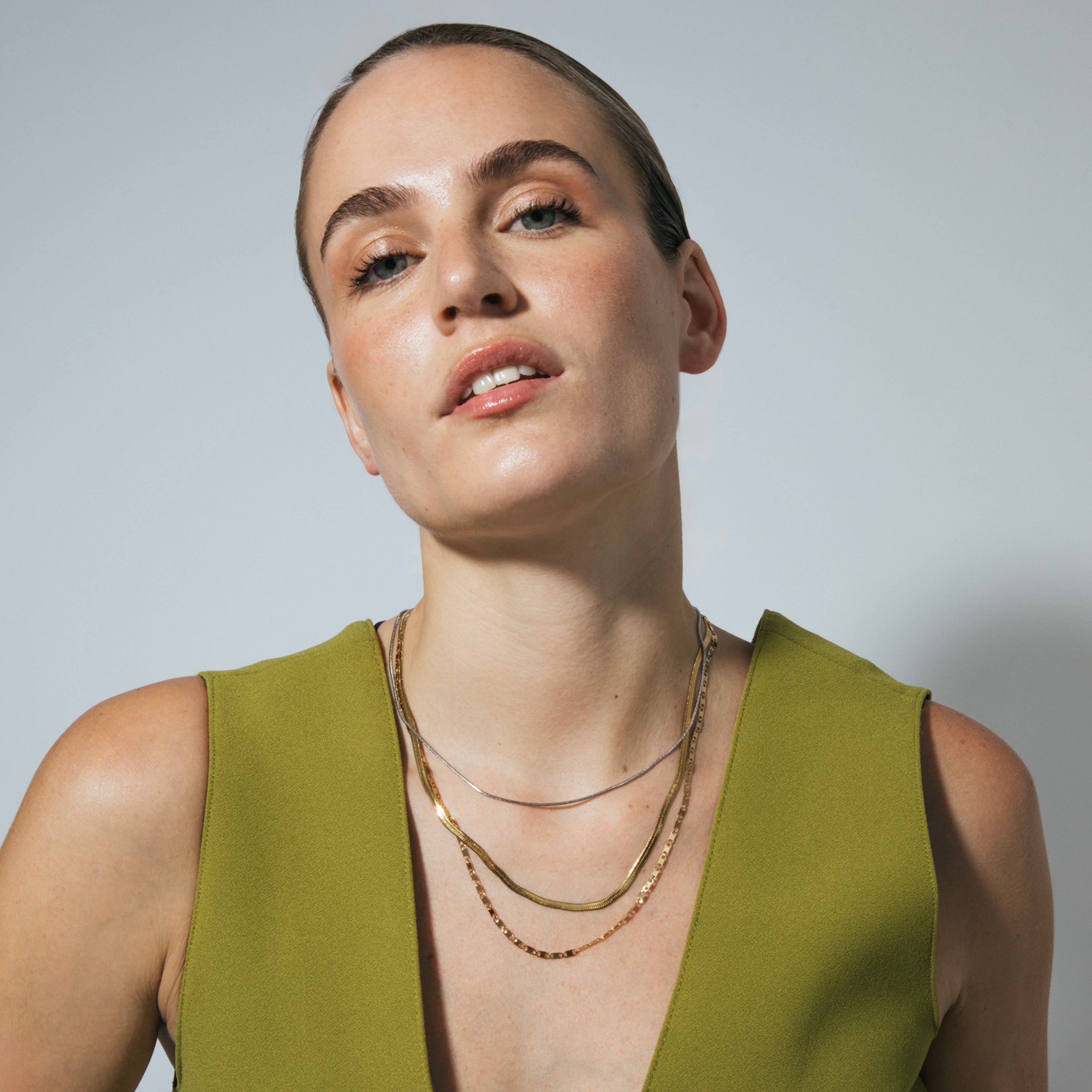 18k Yellow Gold Plated 45cm Necklace - Turaki