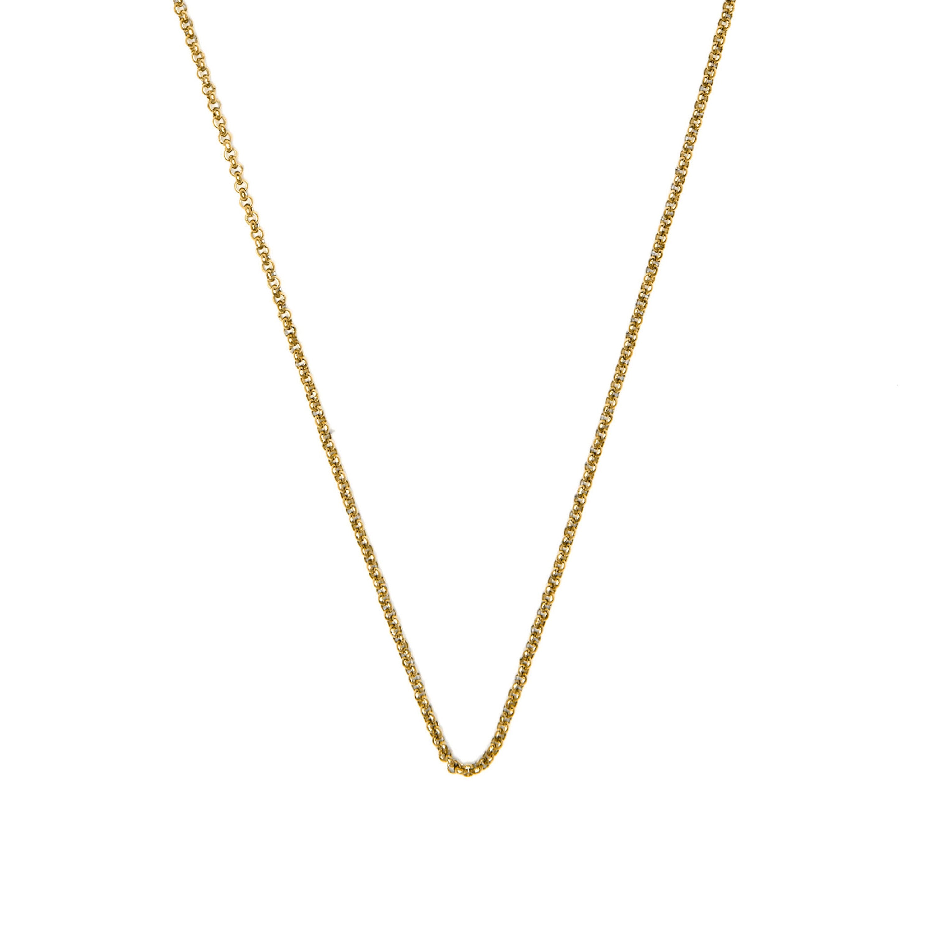 18k Yellow Gold Plated 45cm Necklace - Akido