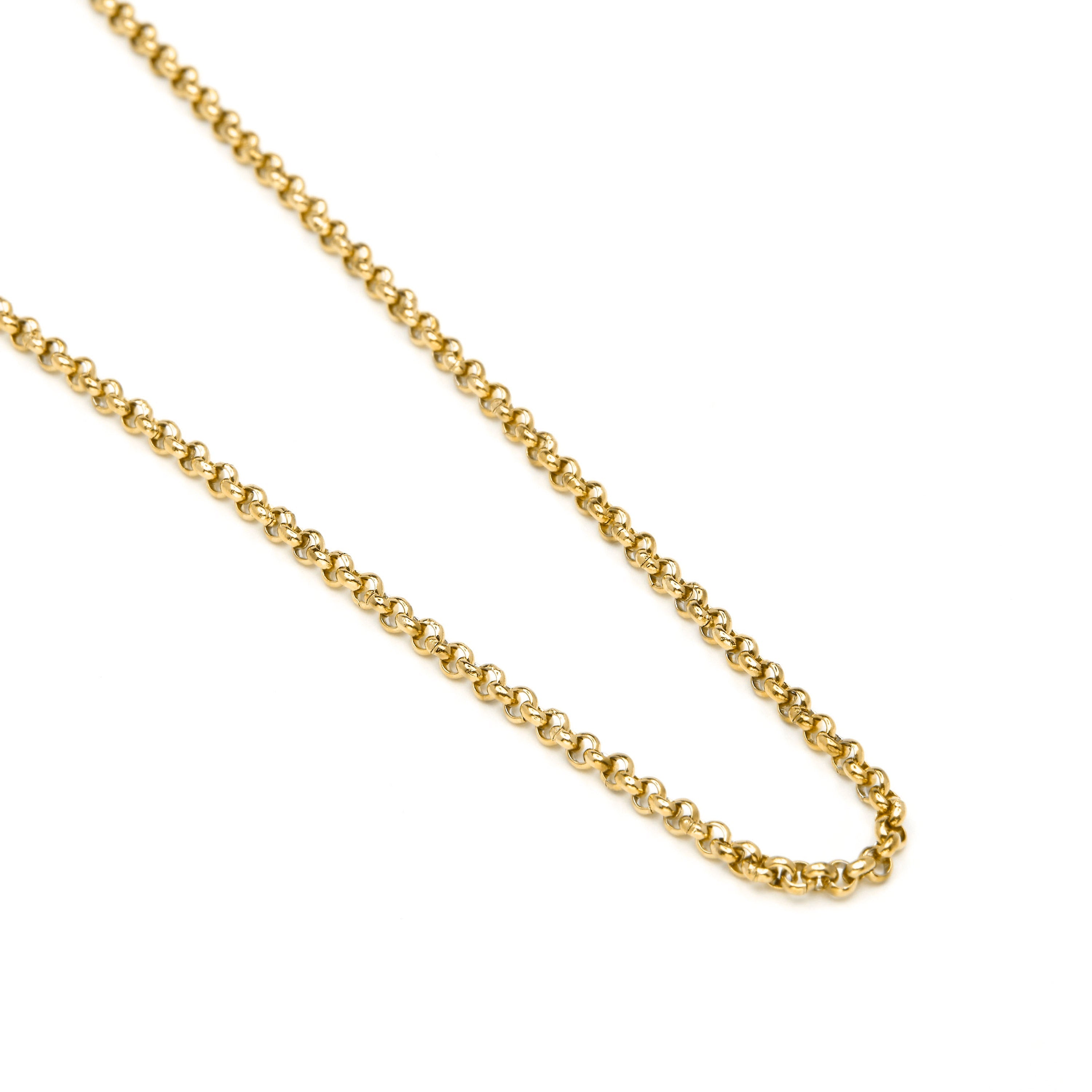 18k Yellow Gold Plated 45cm Necklace - Akido