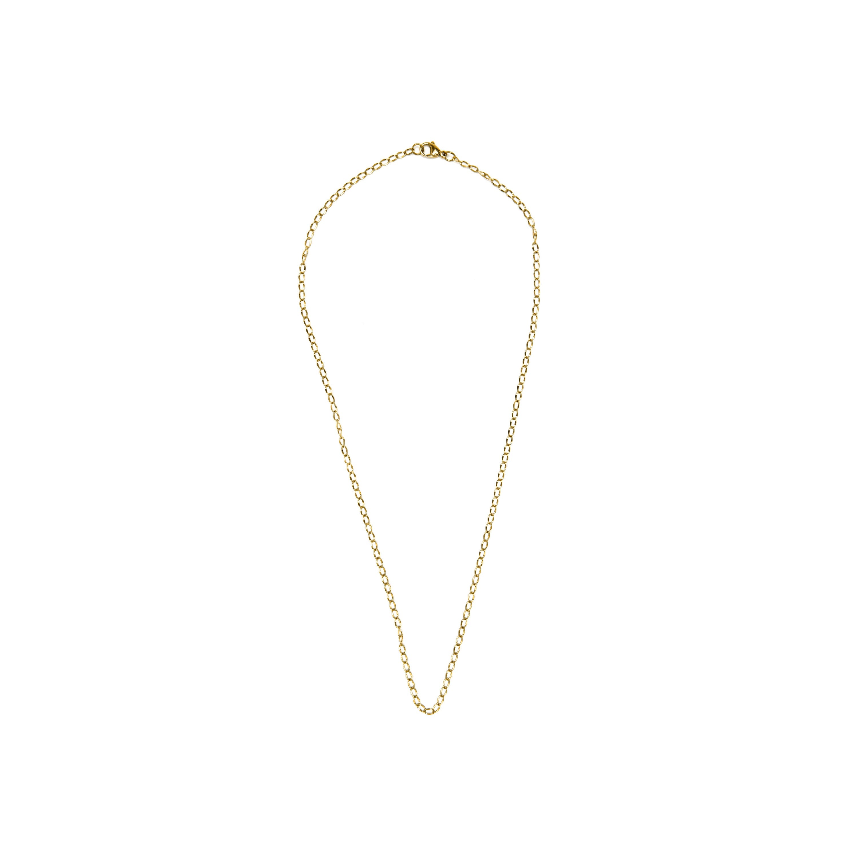 18k Yellow Gold-plated 45cm Necklace - Zalo