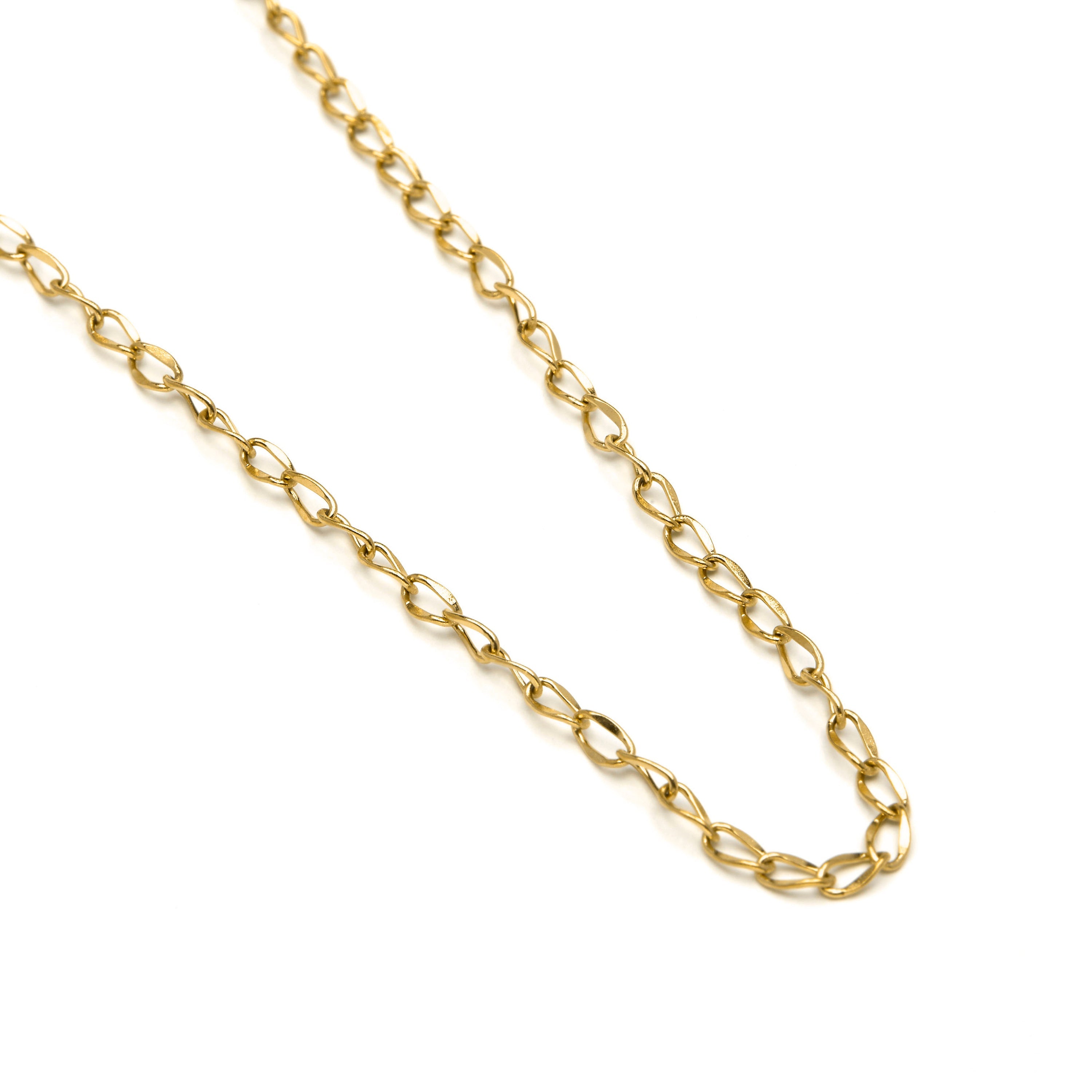 18k Yellow Gold-plated 45cm Necklace - Zalo