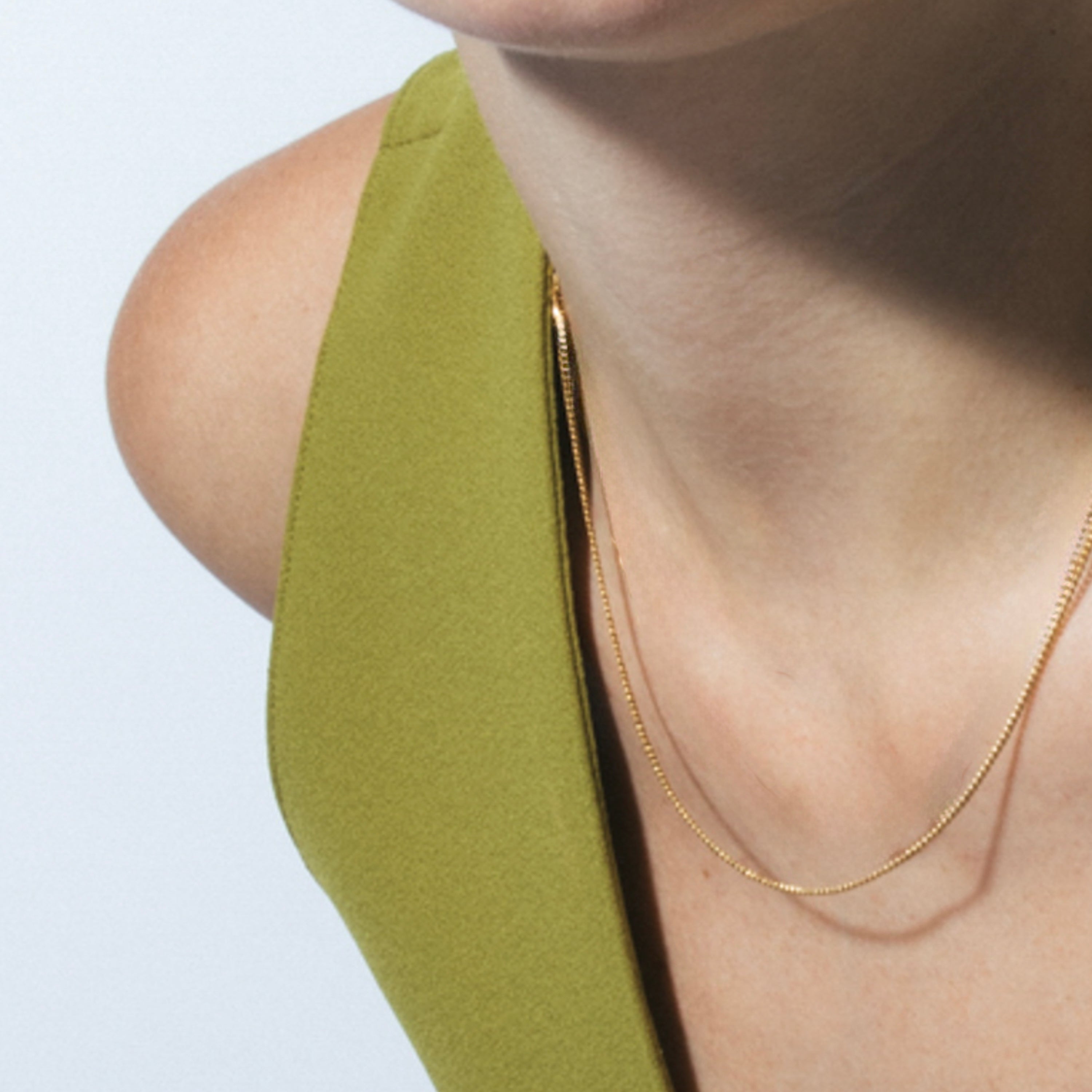 18k Yellow Gold Plated 45cm Necklace - Axio