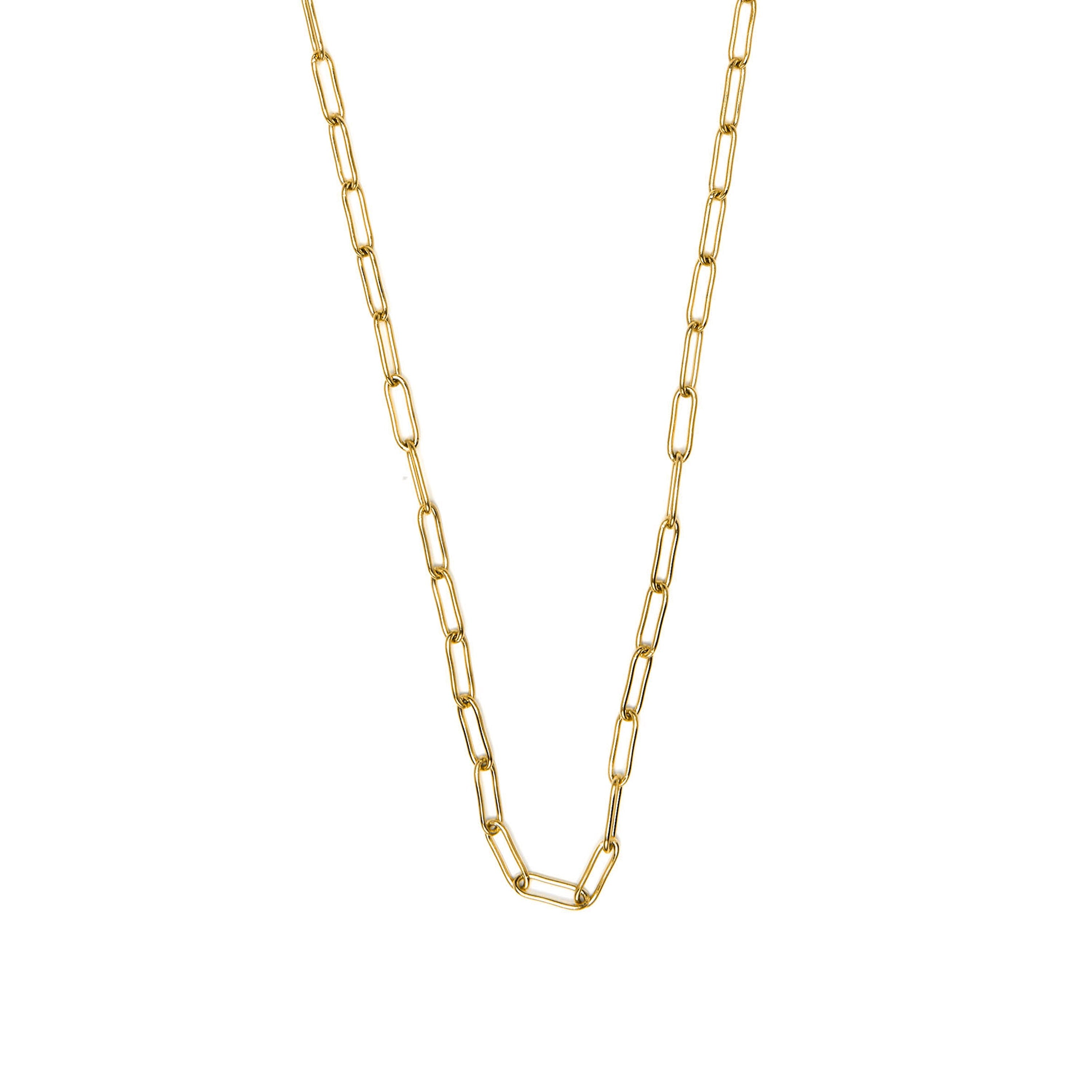 Collar de 60cm acabado en Oro Amarillo de 18k - Sanmi