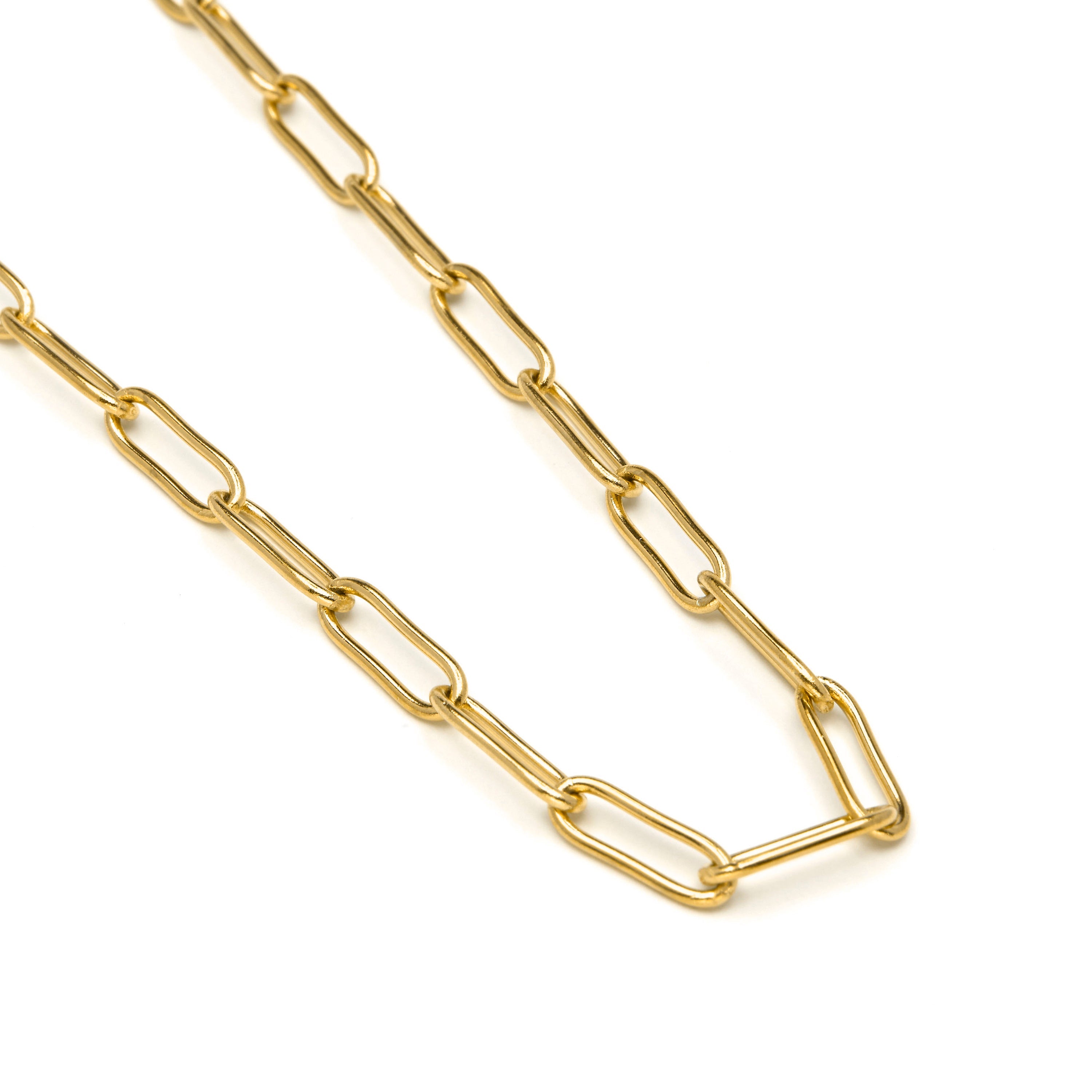 Collar de 60cm acabado en Oro Amarillo de 18k - Sanmi